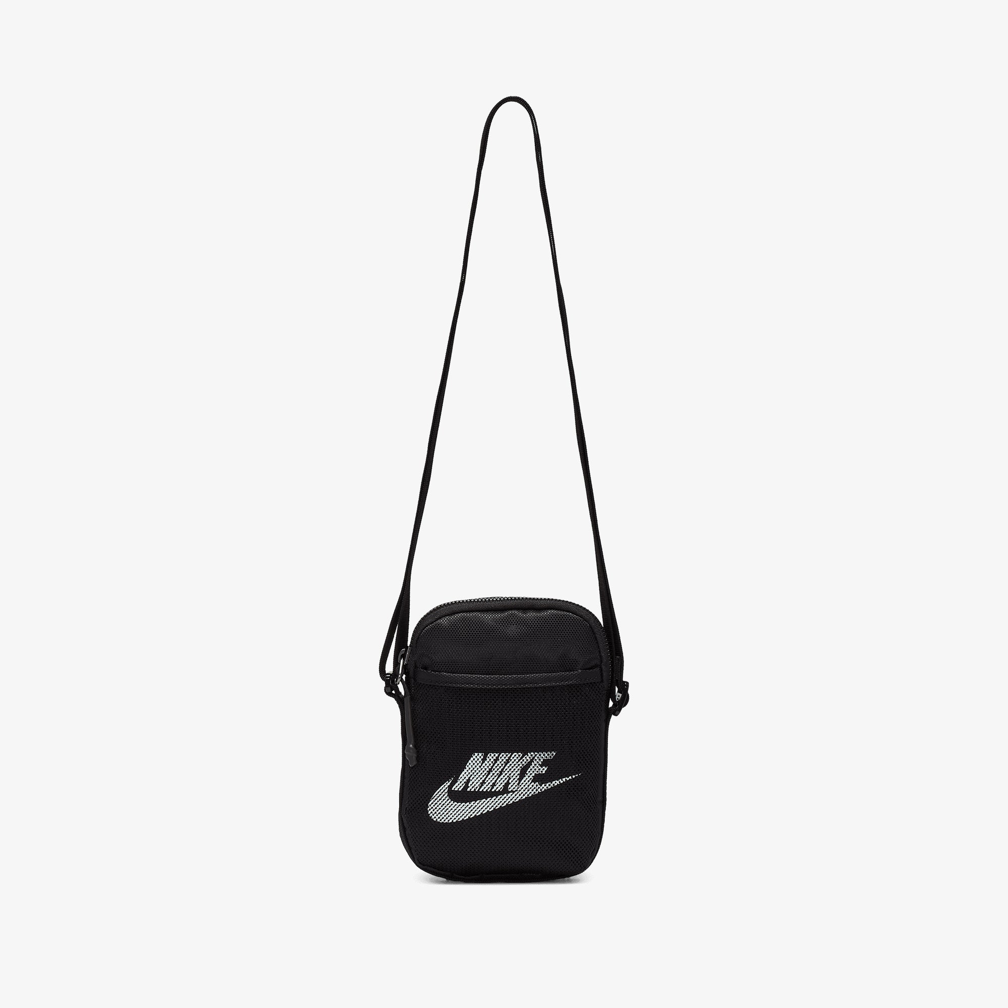 Nike | Heritage Crossbody Bag (small, 1l) { Black/black/white - view 2
