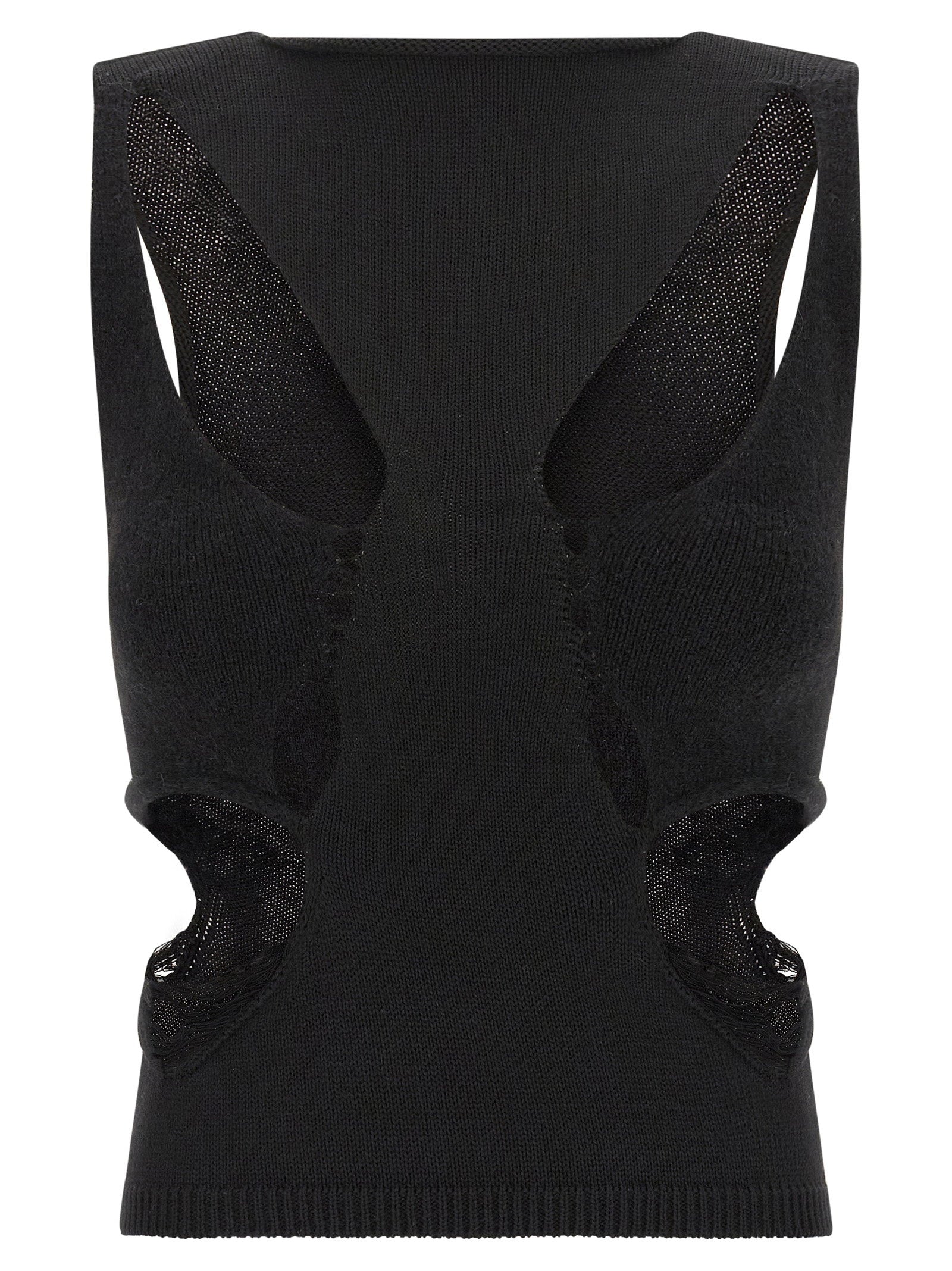 Rick owens t-shirts – Rick Owens Tanja Top – 100% wool