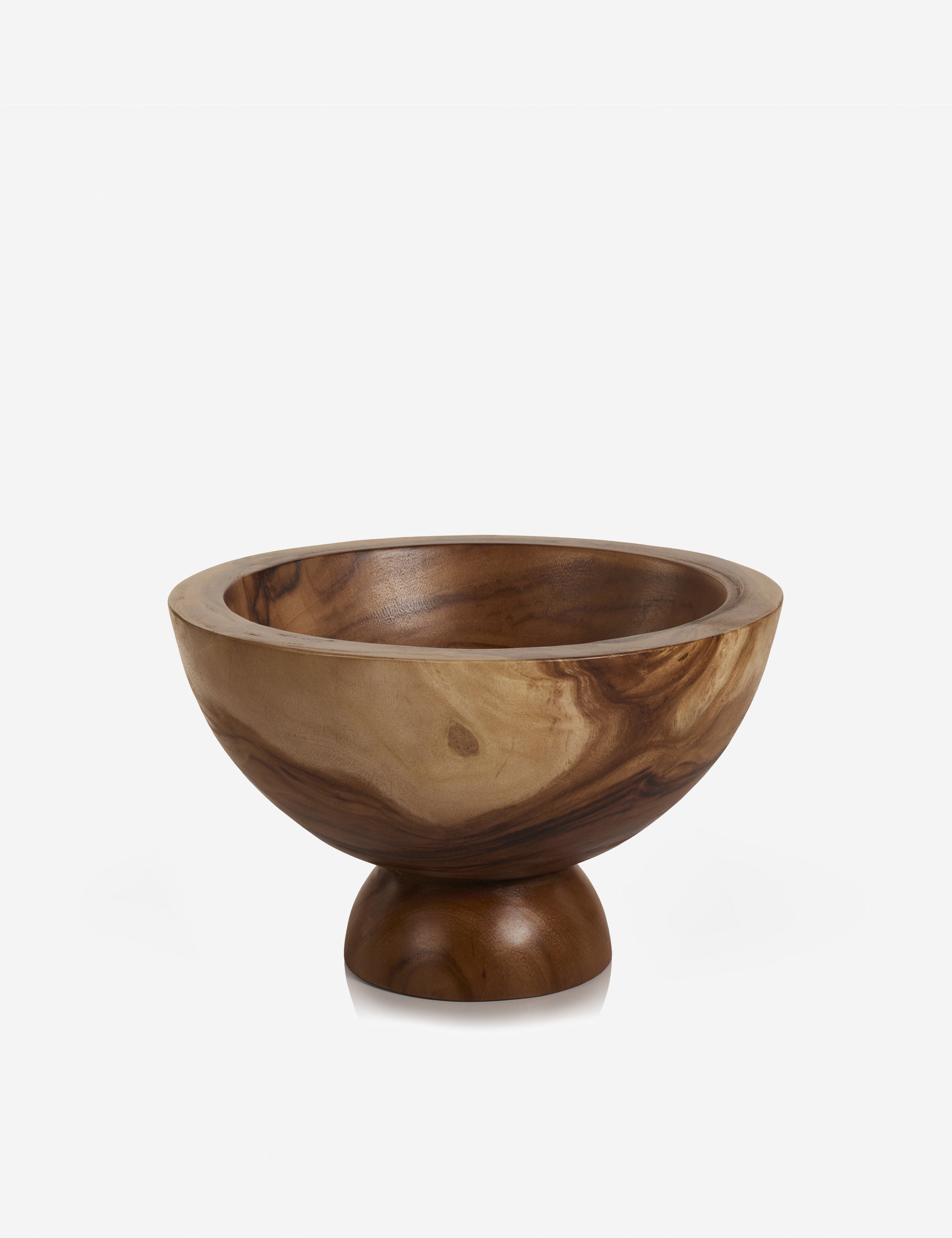 Lulu and Georgia Sherah Footed Bowl – Natural