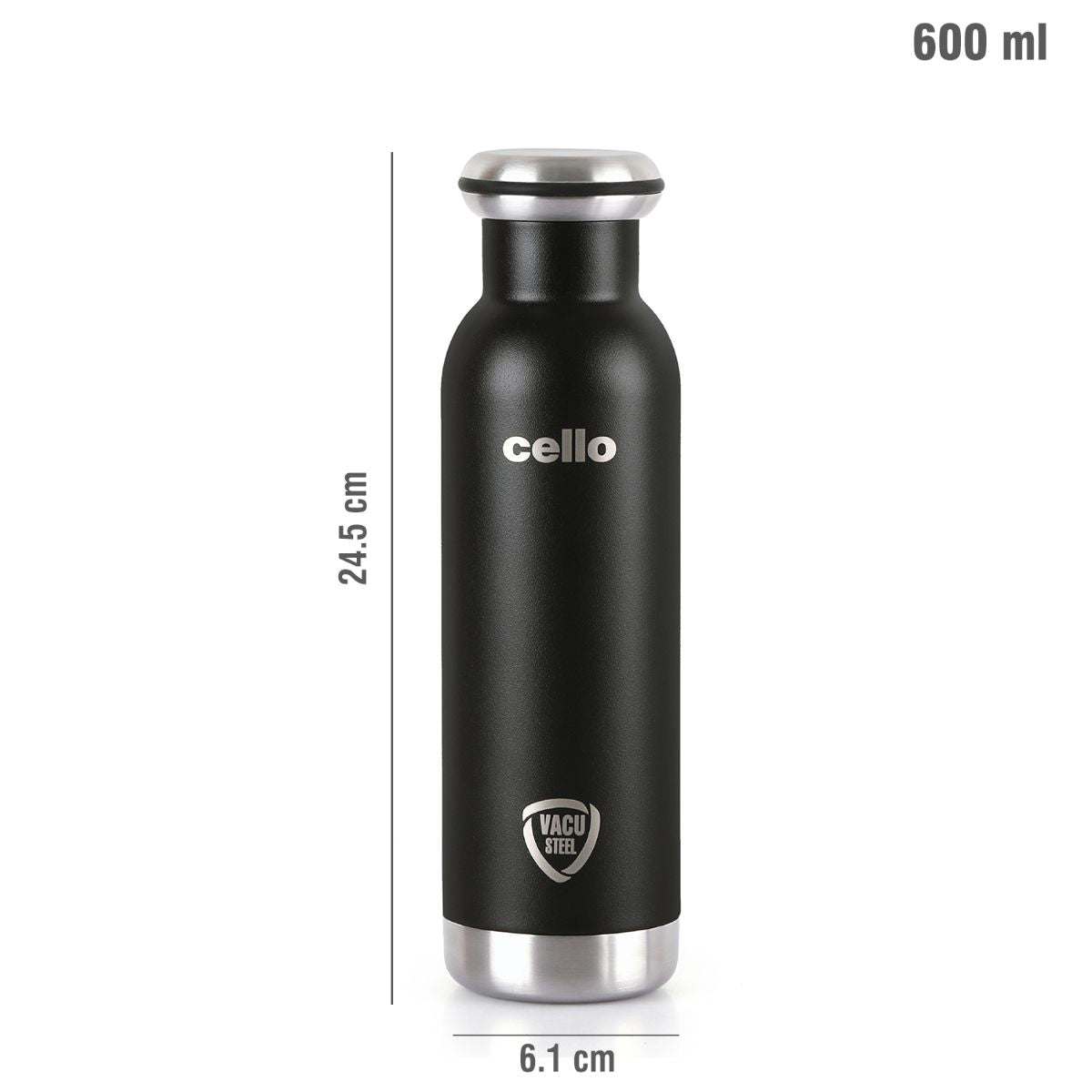 Cello Duro Mac Flask, Vacusteel Water Bottle - view 29