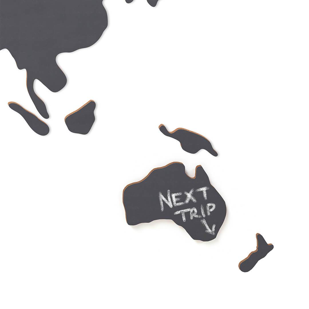 Luckies Chalkboard Map DIY - view 6