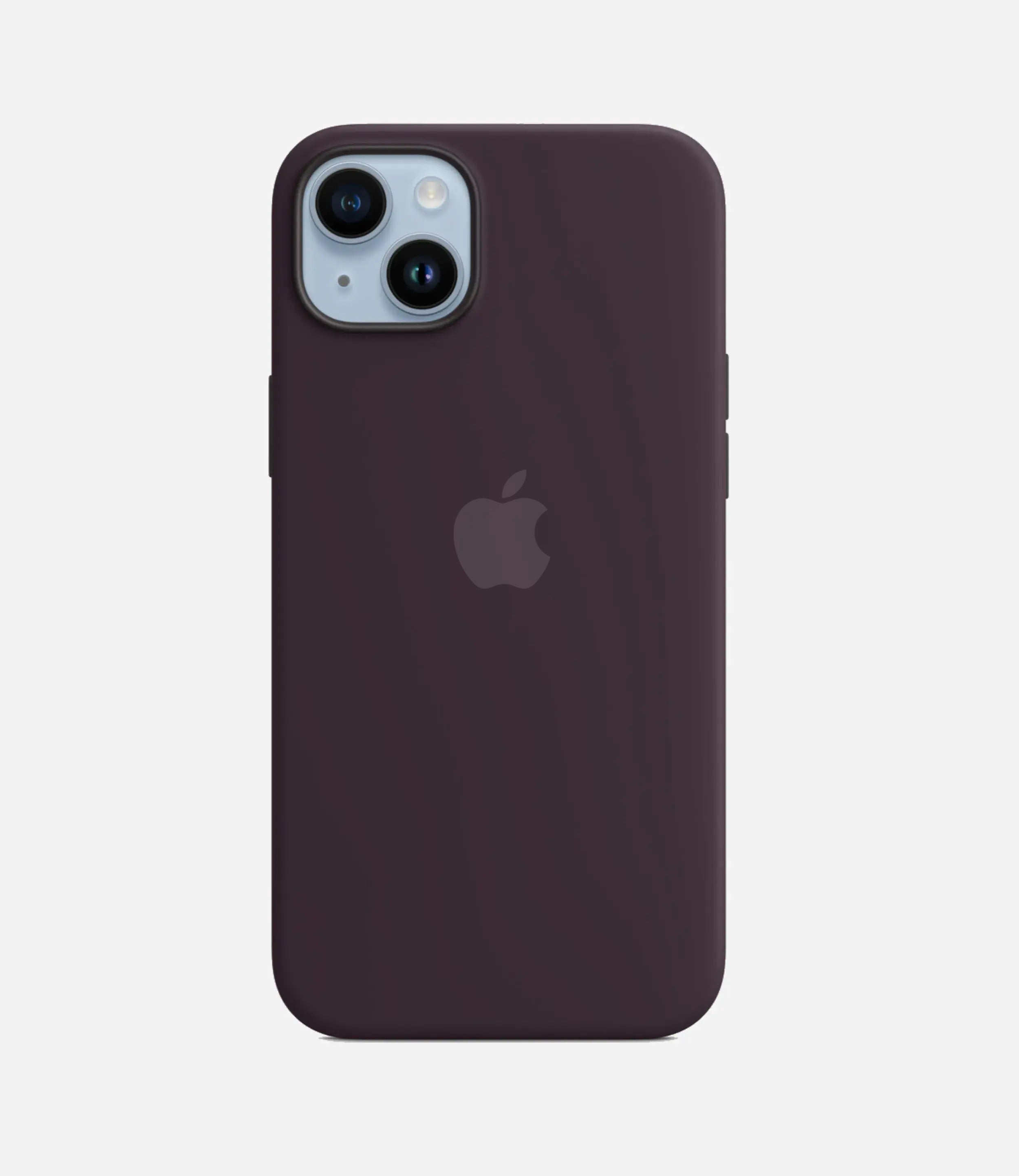 The Case Company Solid ElderBerry Soft Silicone iPhone Case