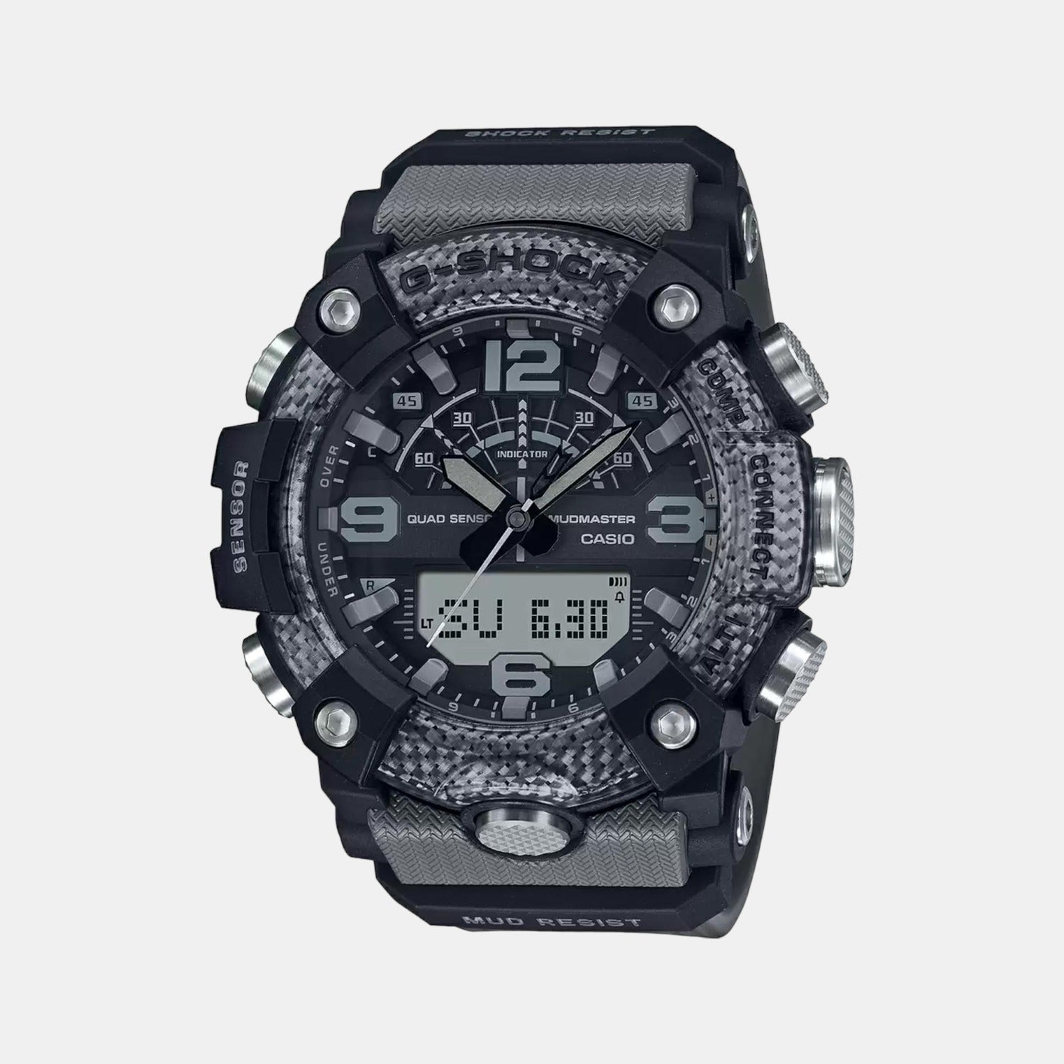 Casio G-Shock Men Quartz Black Dial Analog-Digital Resin Watch G1141