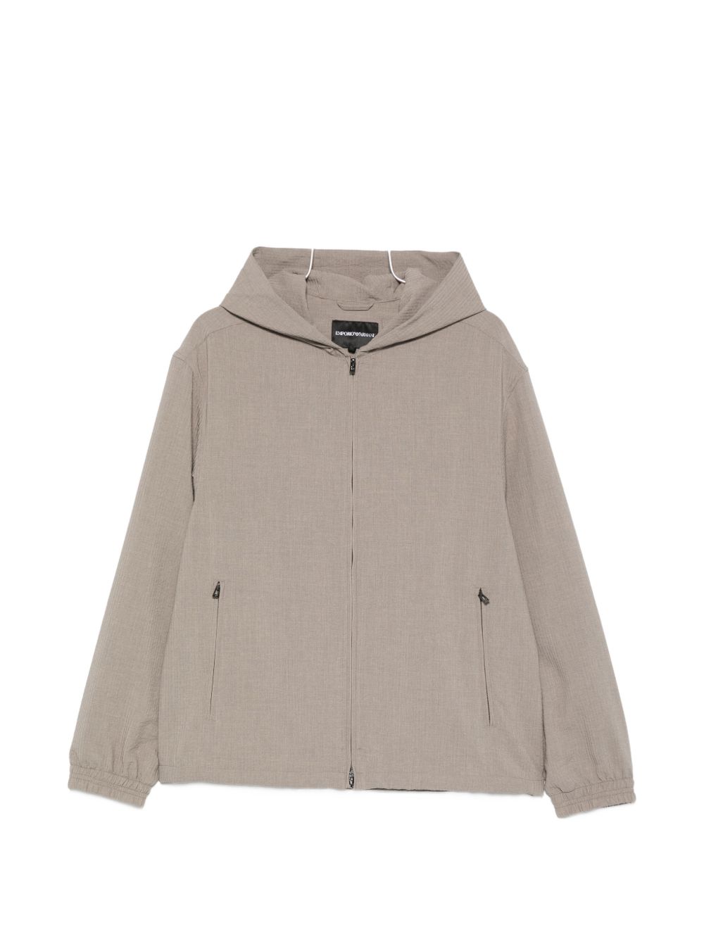 Emporio Armani Hooded blouson jacket – 100% Polyester