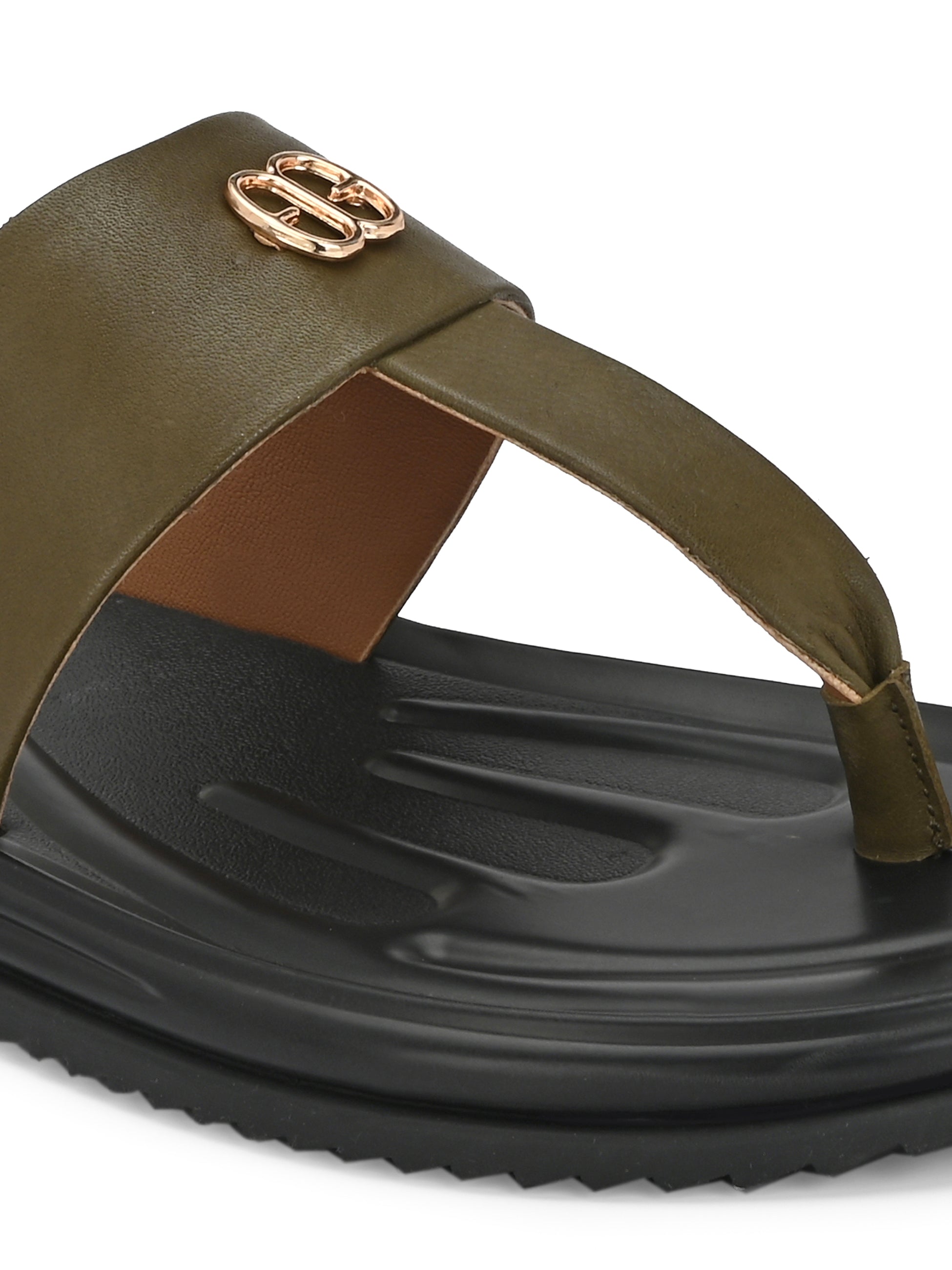 Egoss Shoes Comet Leather Slippers by Aspeerio - view 6