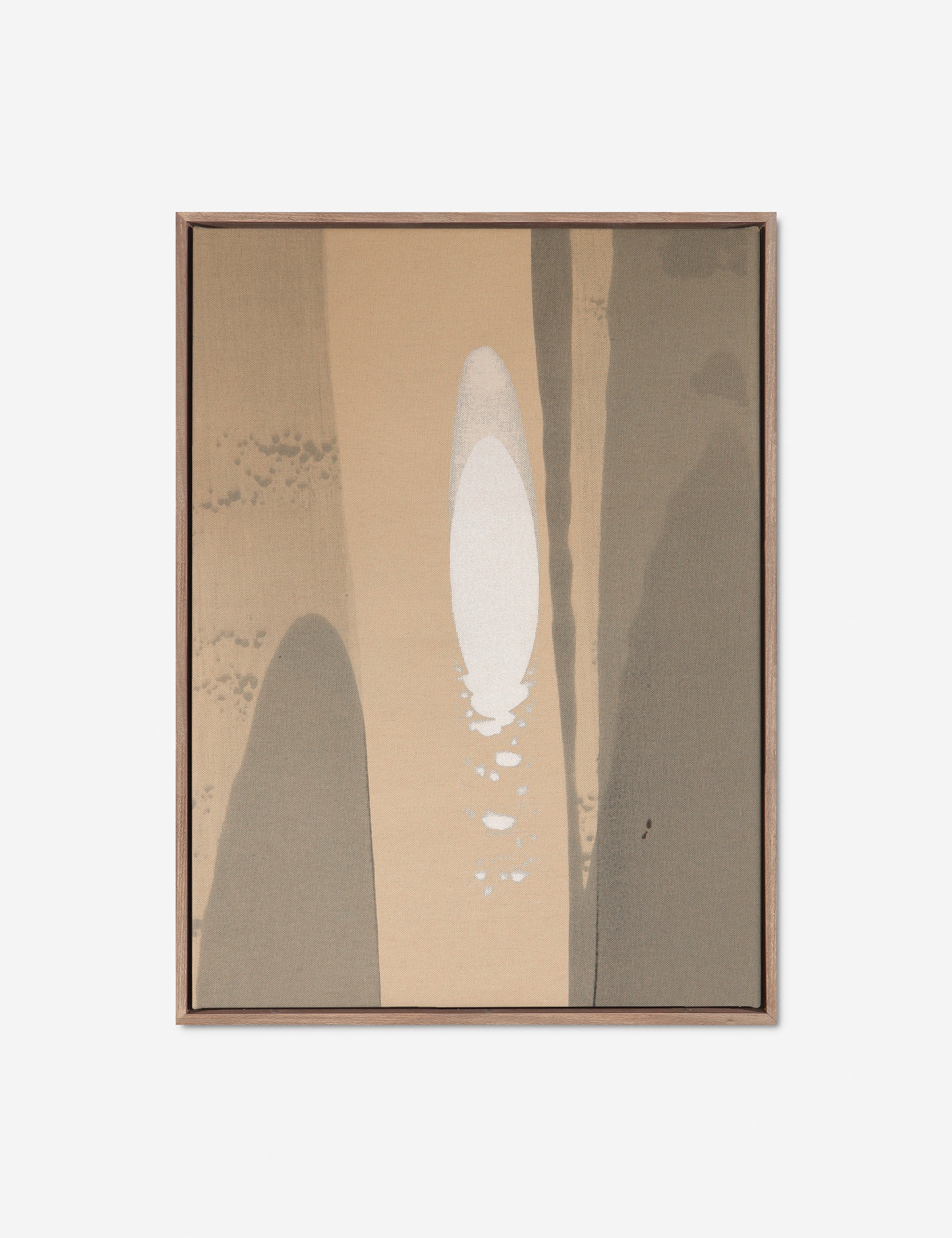 Lulu and Georgia Organic Silkscreen No. 3 Wall Art by Visual Contrast