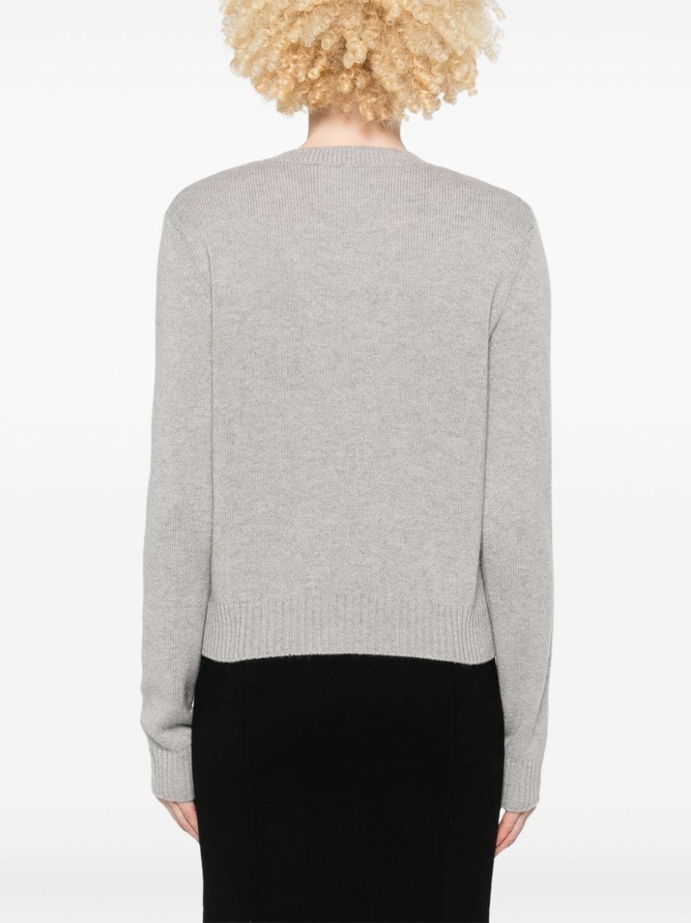 LISA YANG Sweaters GREY – Cashmere 100 % - view 3