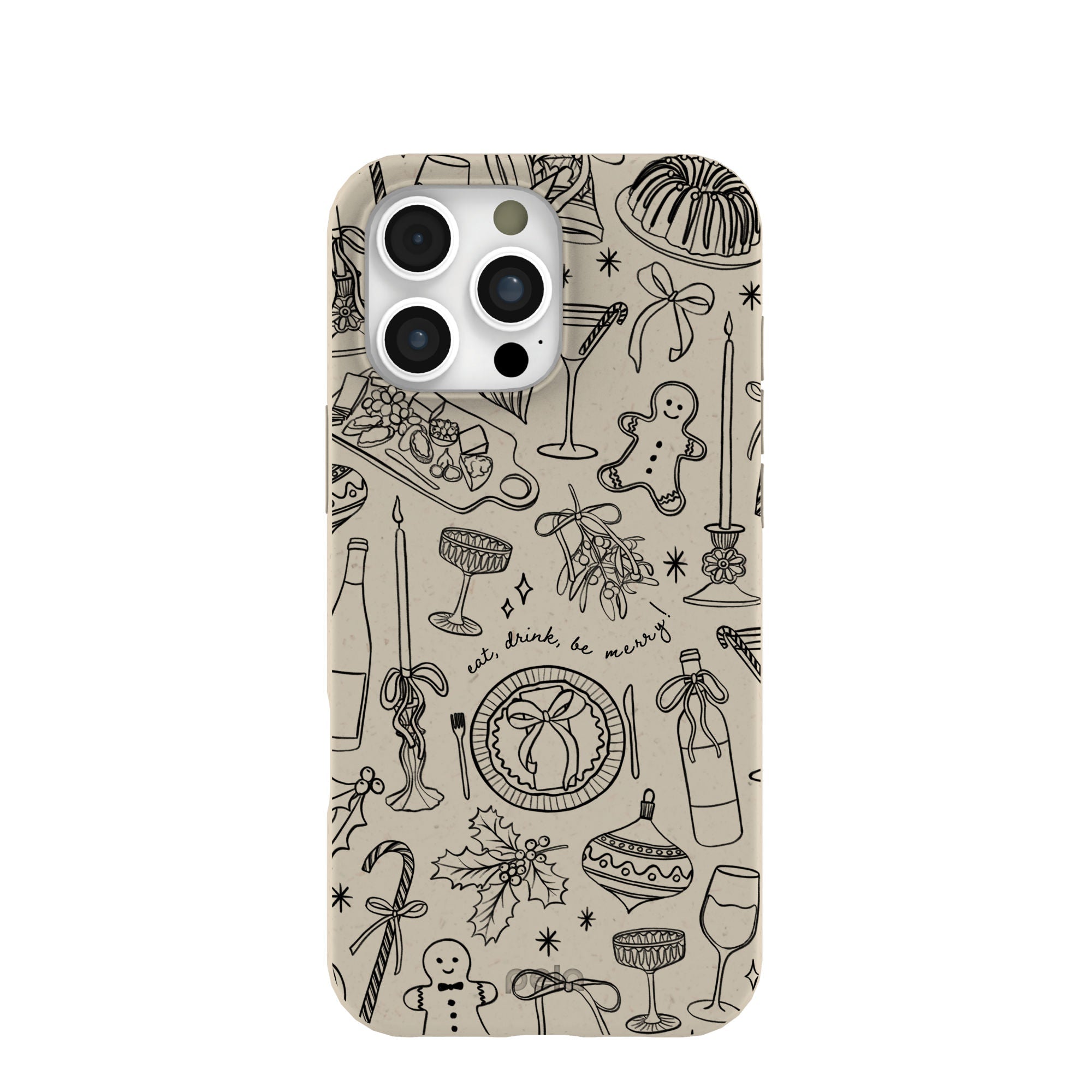Pela Case London Fog Holiday Dinner Party iPhone 16 Pro Max Case