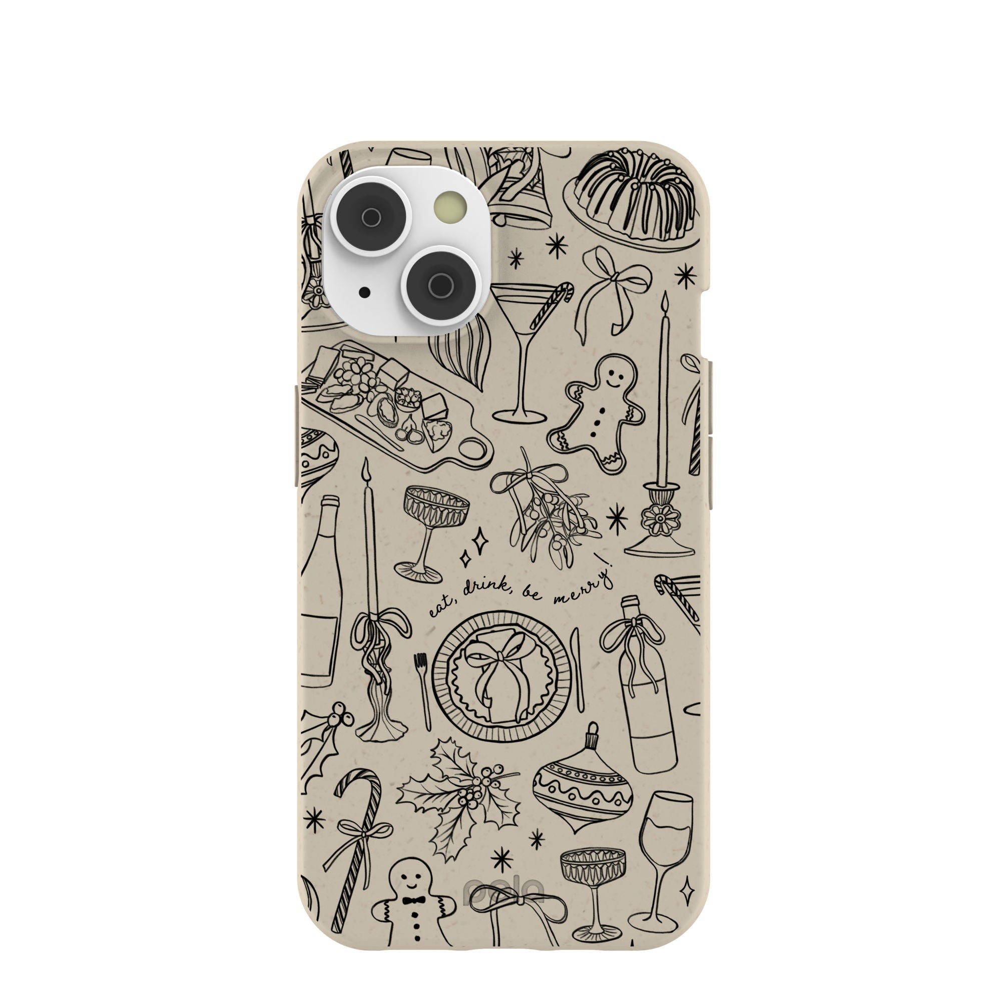 Pela Case London Fog Holiday Dinner Party iPhone 14 Case