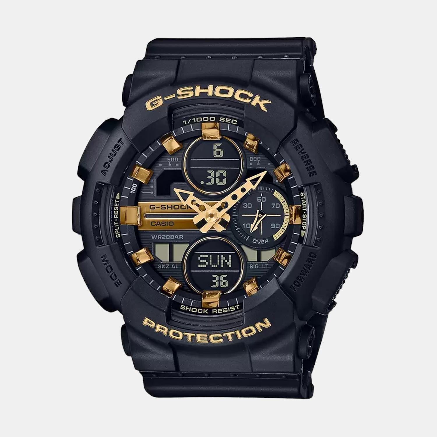 Casio G-Shock Men Quartz Black Dial Analog-Digital Resin Watch G1060 - view 2