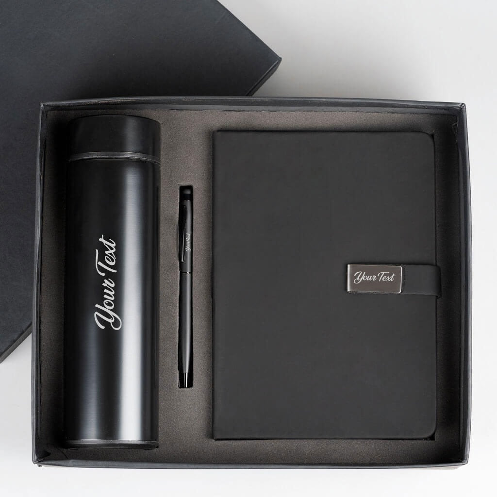 Asha Gifts Black Executive Gift Set