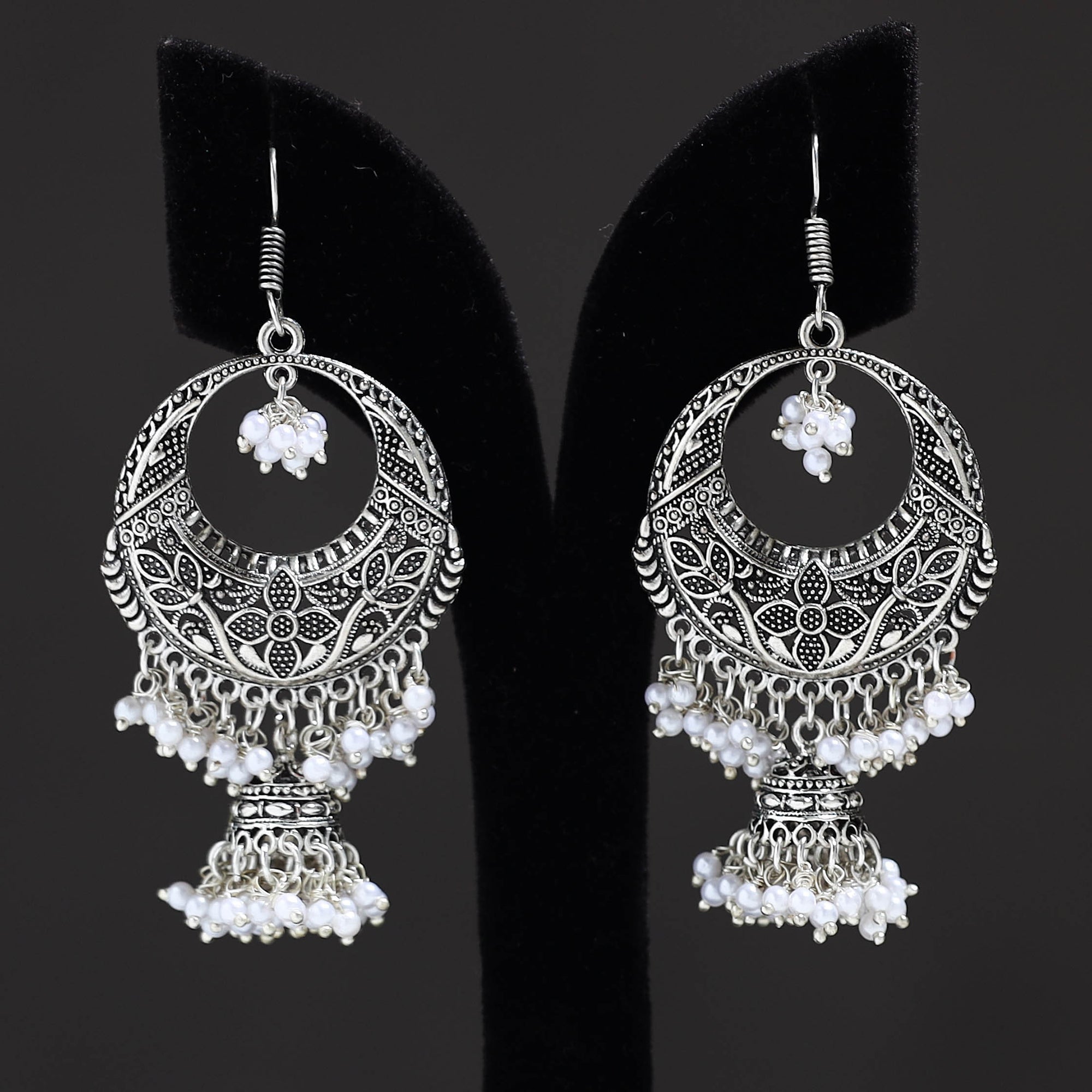 JALPARI Aliza Handcrafted GS Beaded Earrings - view 2