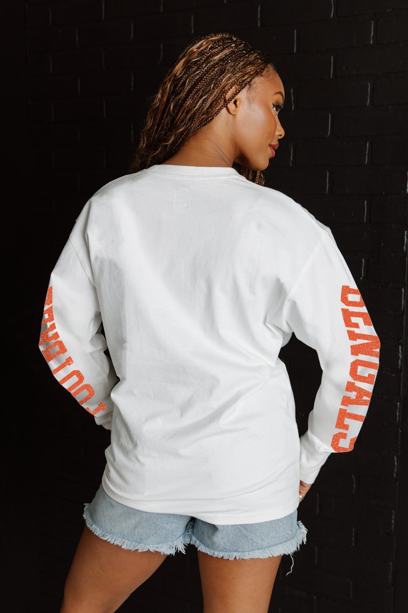 GC X NFL Cincinnati Bengals Game Plan Oversized Midweight Long Sleeve Tee - view 6