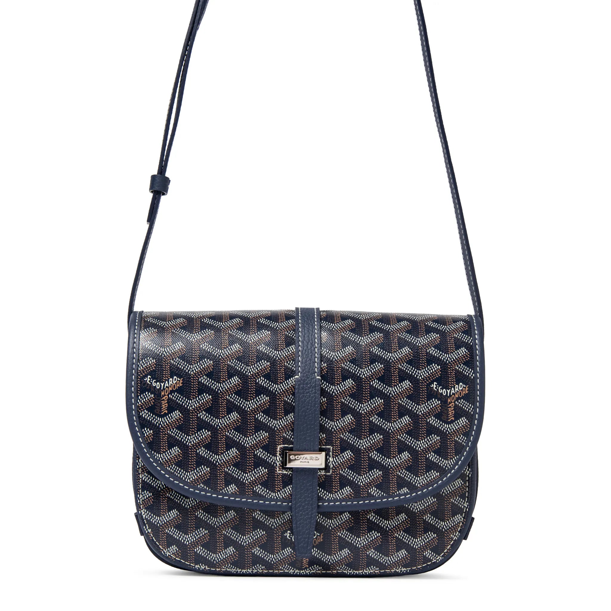 Goyard Goyardine Belvedere II Navy PM Messenger Bag - view 9