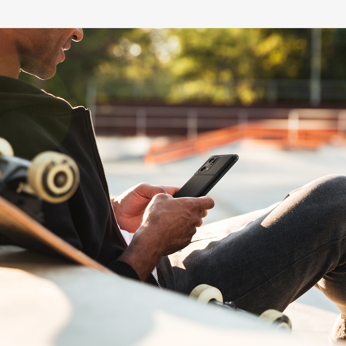 OPPO Find Series - Rugged Armor – Matte Black - view 8