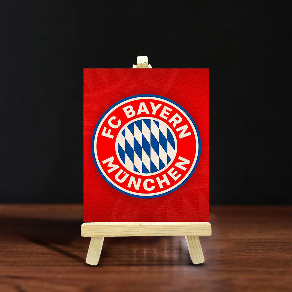 Bigsmall_cc FC Bayern Munich Pine Easel Stand - view 4