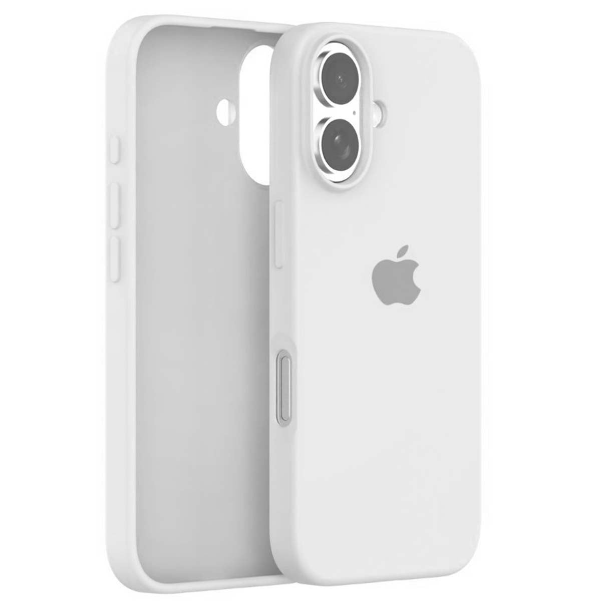 KSSShop iPhone 16 Plus Silicone Case - White