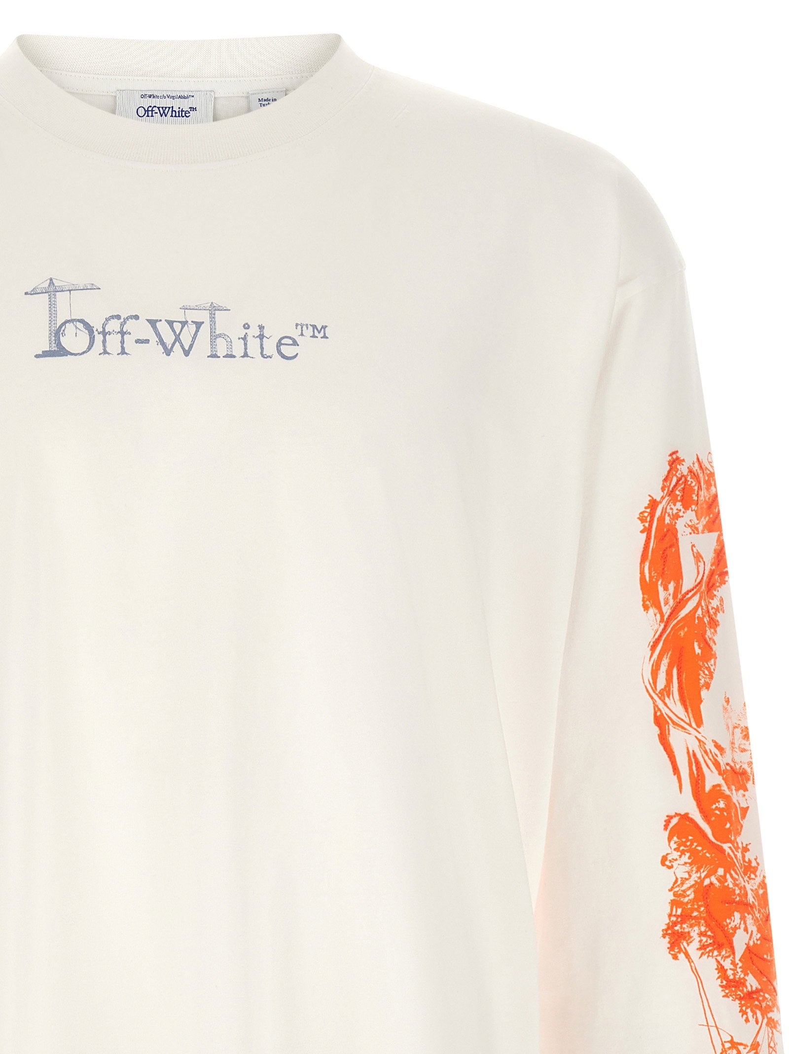 Off White City Nature Skate T-shirt – 100% cotton - view 3