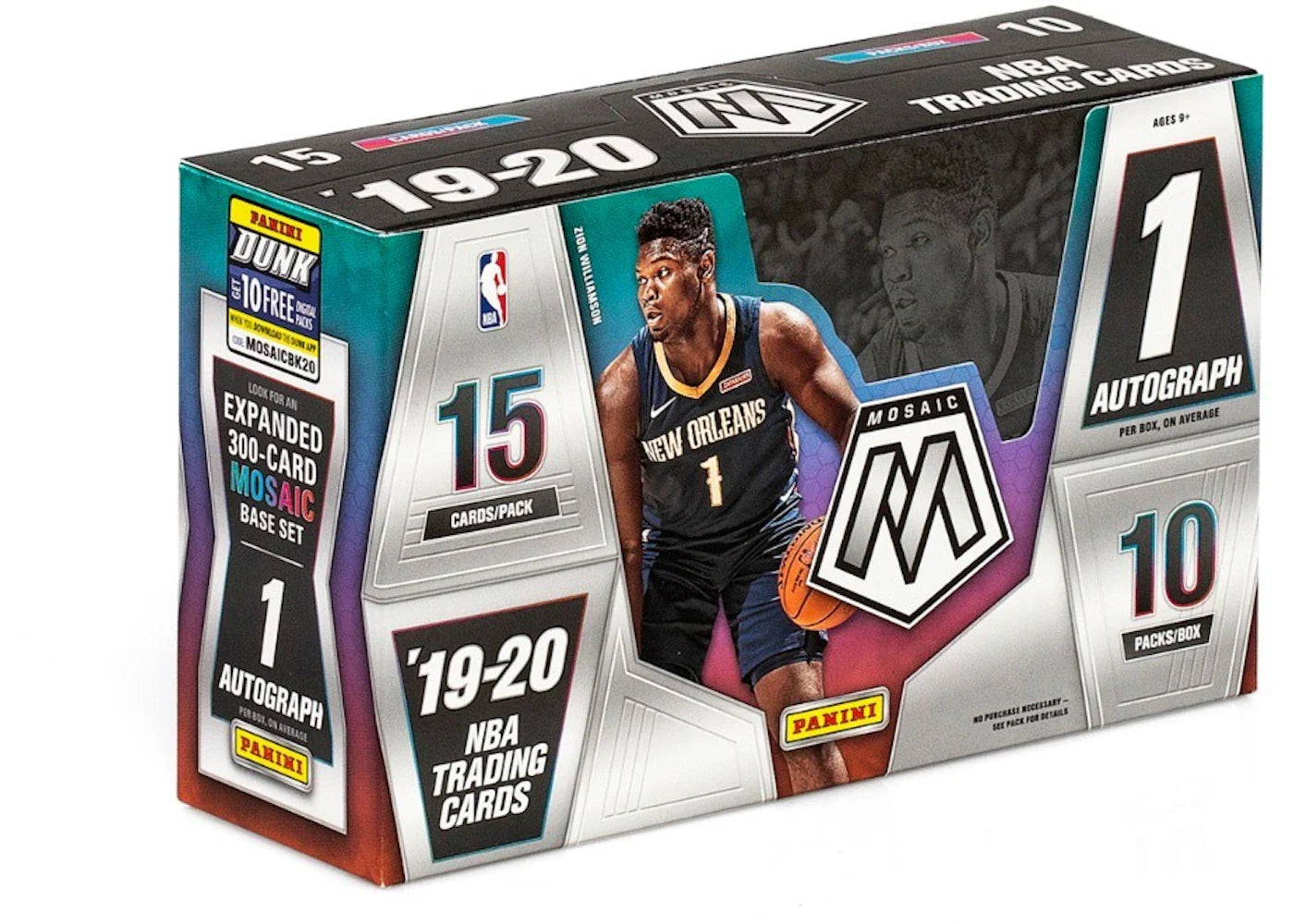 2019-20 Panini Mosaic Basketball Hobby Box