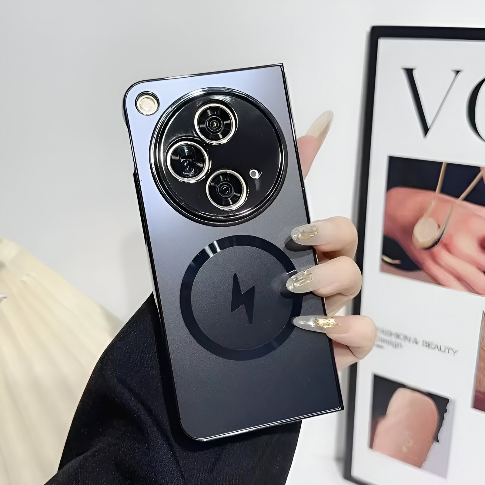 Million Cases OnePlus Open Glacier Shine Magnetic Mag Case