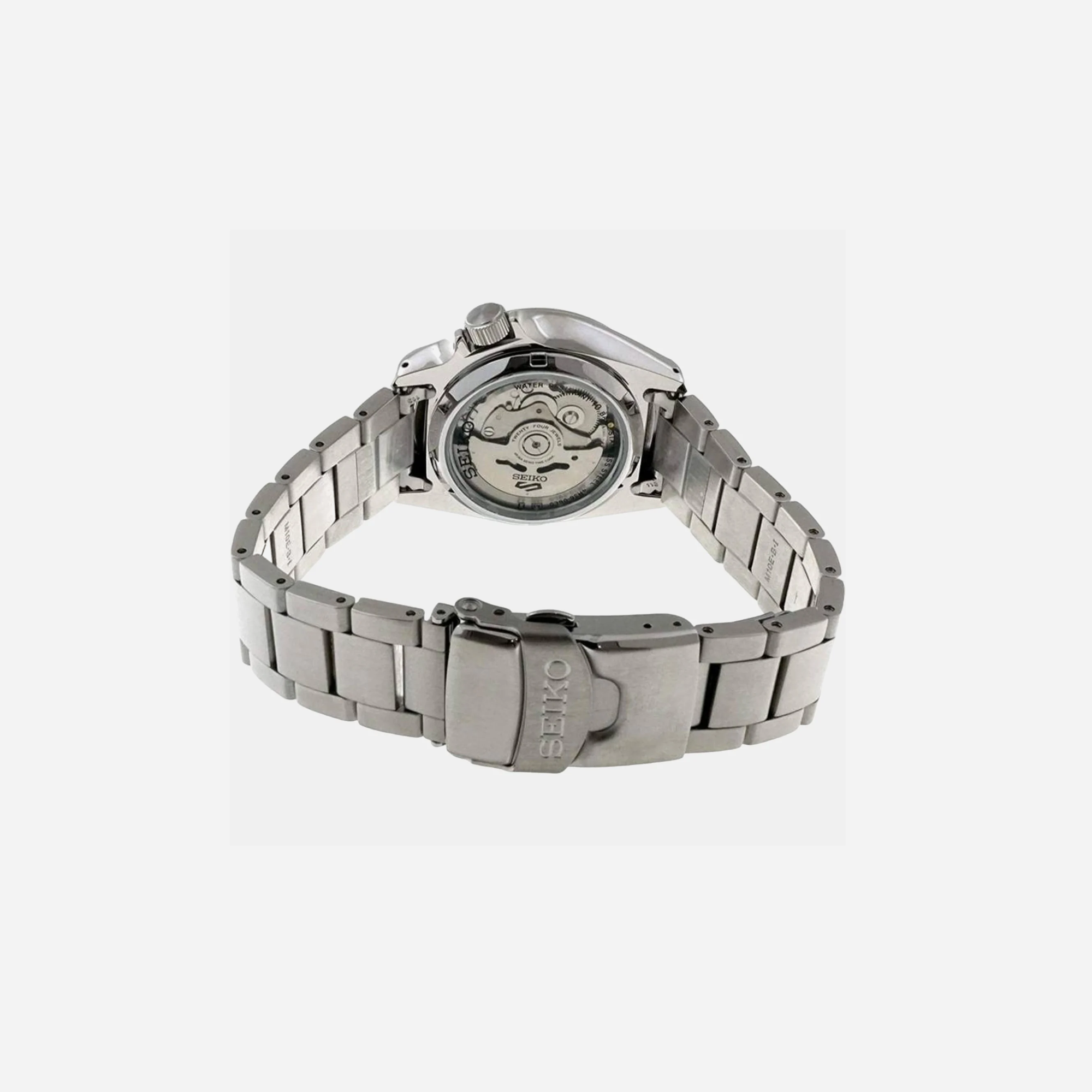 Seiko New 5 Sports Black Analog Stainless Steel Automatic Watch SRPE51K1 Men's - view 3