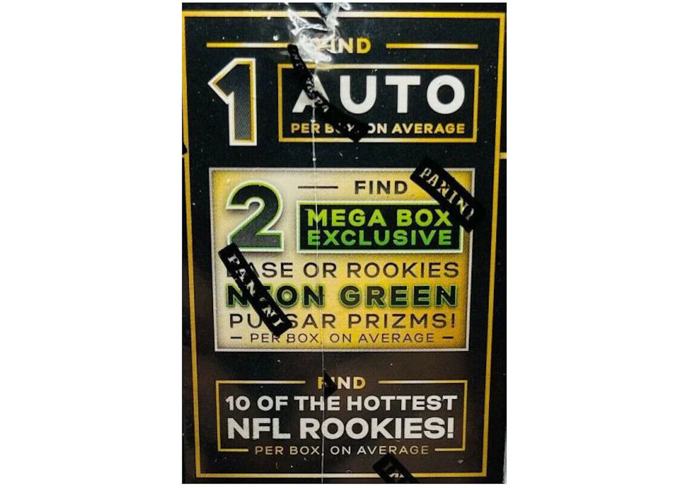 2020 Panini Prizm Football Walmart Mega Box - view 2