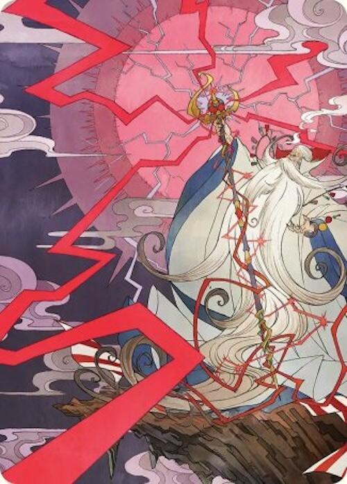 Summon esper ramuh – Magic 40/53 - Summon: Esper Ramuh Art Card [FINAL FANTASY: Art Series] [Non-Stamped]