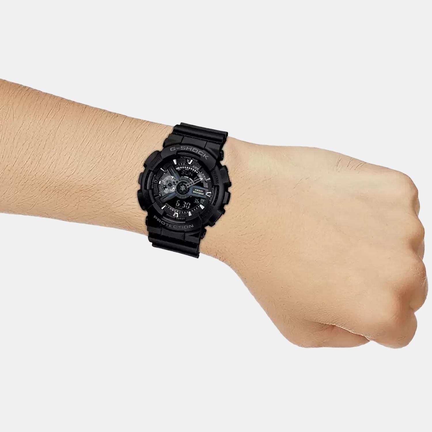 Casio G-Shock Men Quartz Black Dial Analog-Digital Resin Watch G317 - view 7