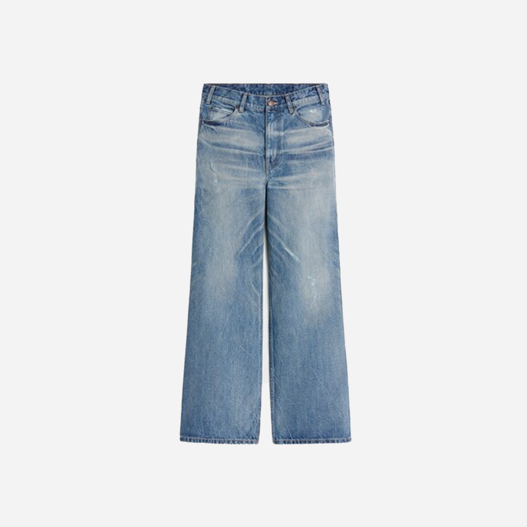 Celine Flared Surf Jeans in Summer Dazed Wash Denim