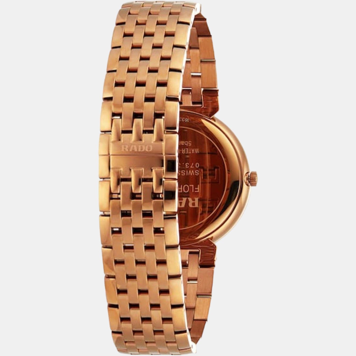 Rado Florence Unisex Quartz Black Dial Analog Stainless Steel Watch R48916703 - view 3