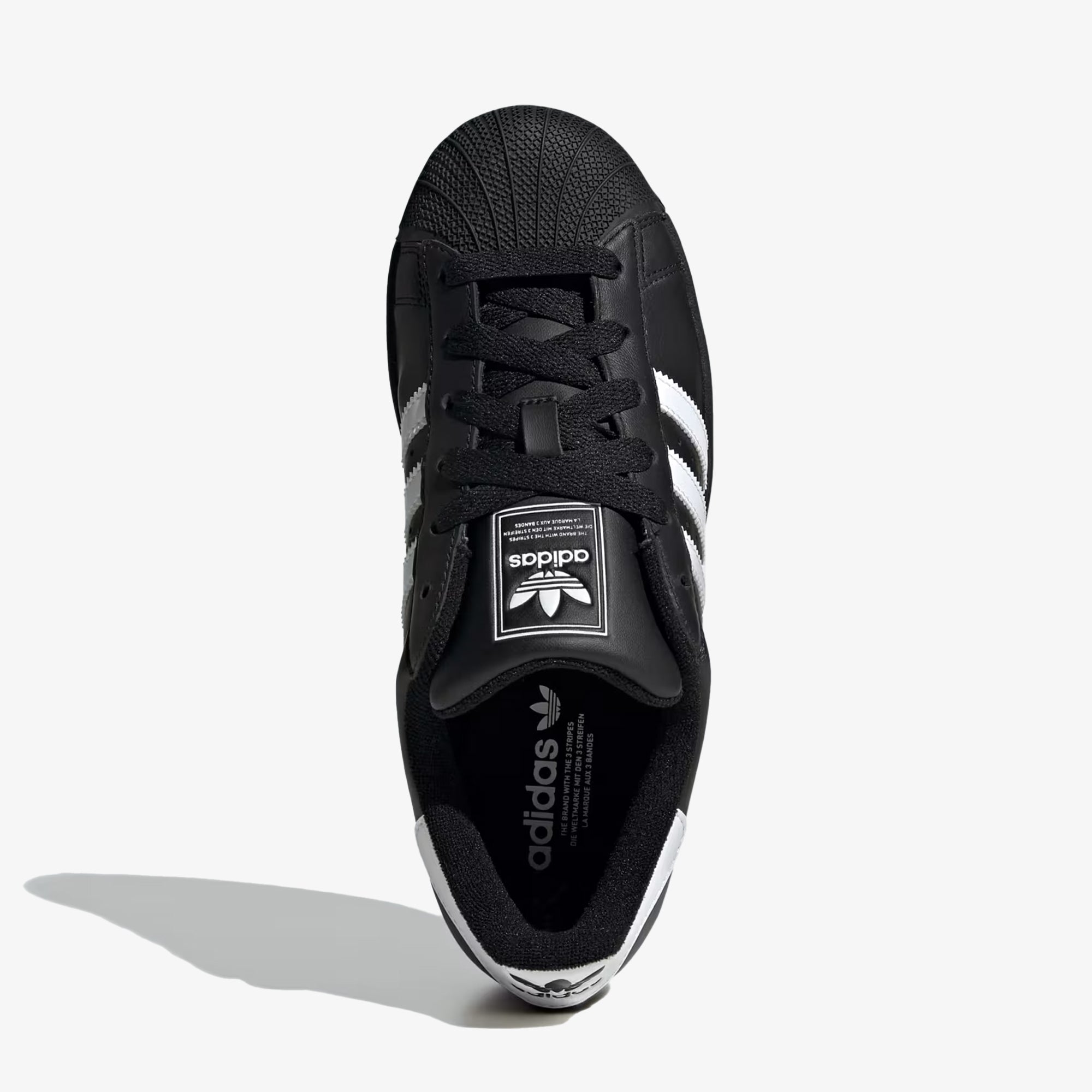 Adidas Originals | SUPERSTAR II { CORE BLACK/CLOUD WHITE - view 2