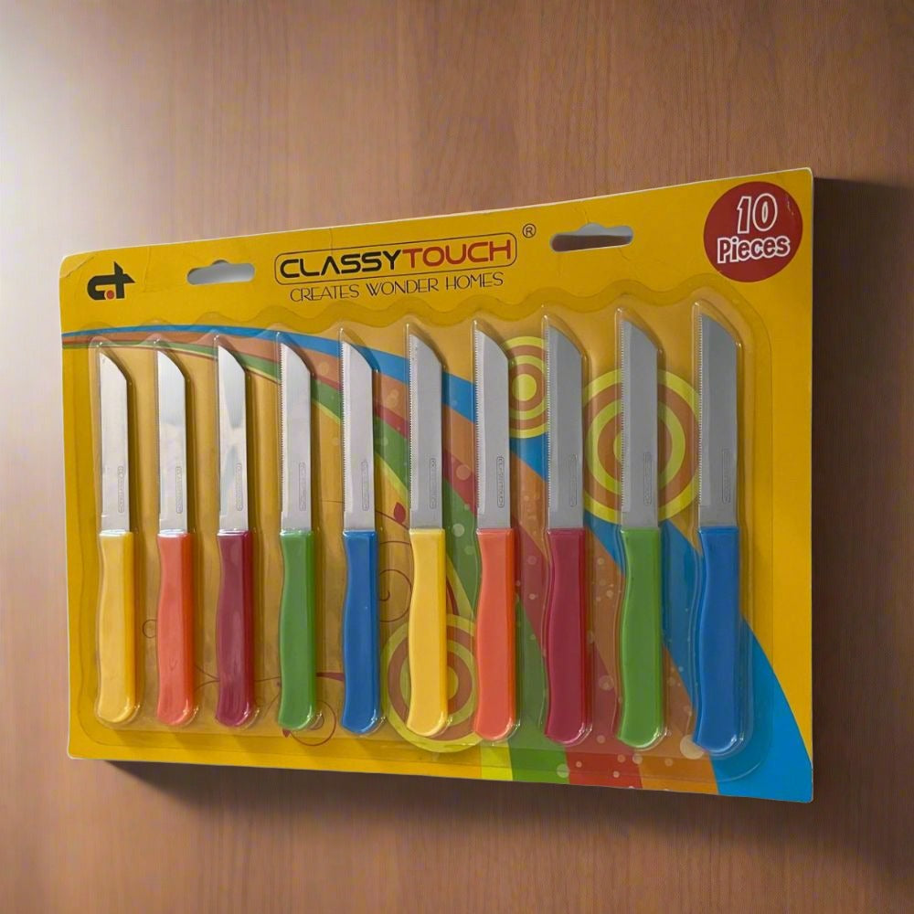 Knife set set – Classy Touch Knife Set | Set of 10 Pcs