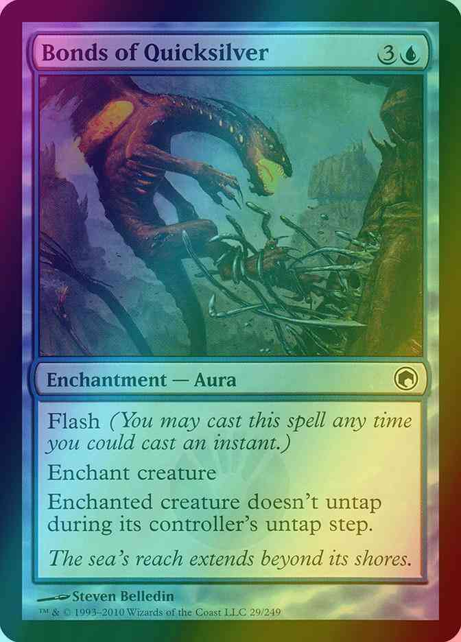 Magic Bonds of Quicksilver [29] [Scars Of Mirrodin] [Foil]
