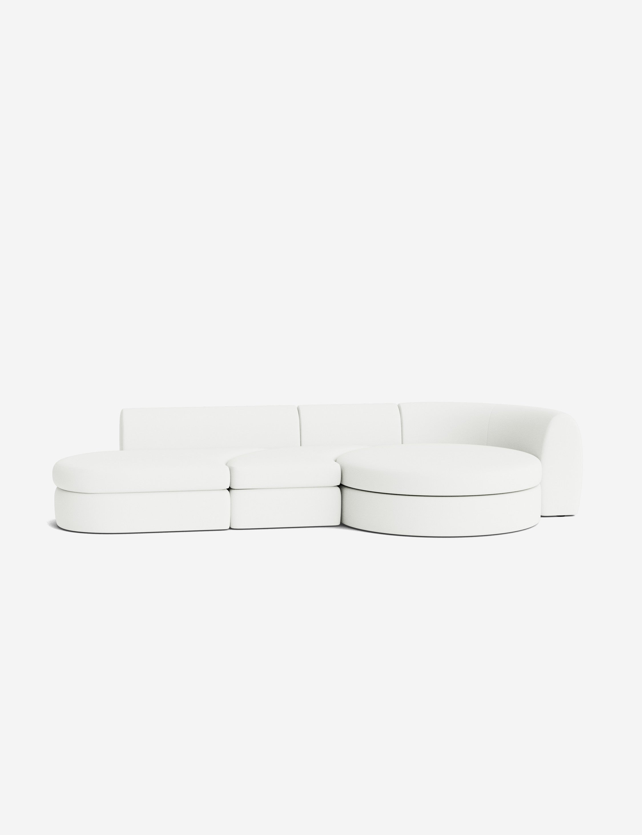 Lulu and Georgia Buckley Modular Chaise Sectional Sofa - view 166