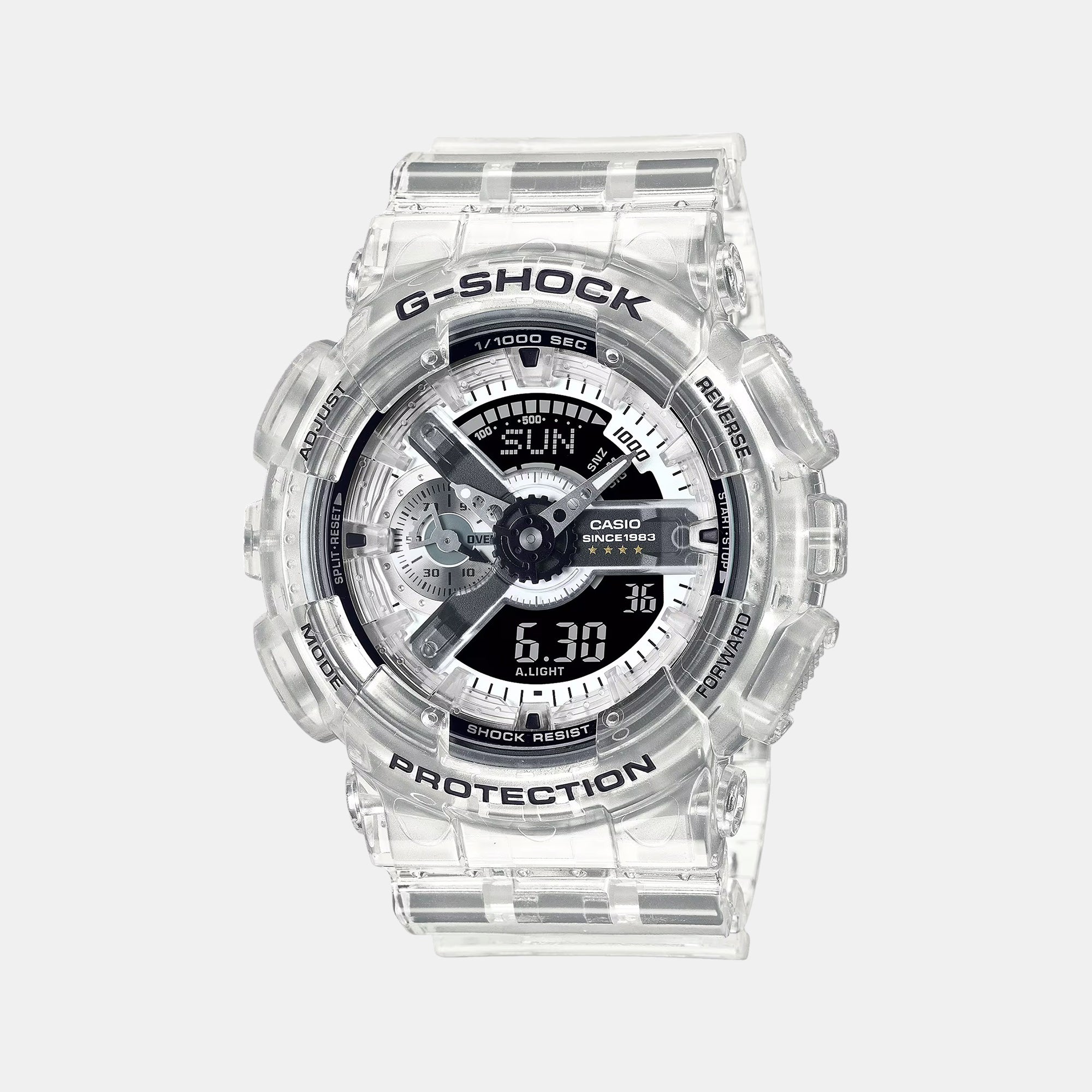Casio G-Shock Men Quartz Black Dial Analog-Digital Resin Watch G1441