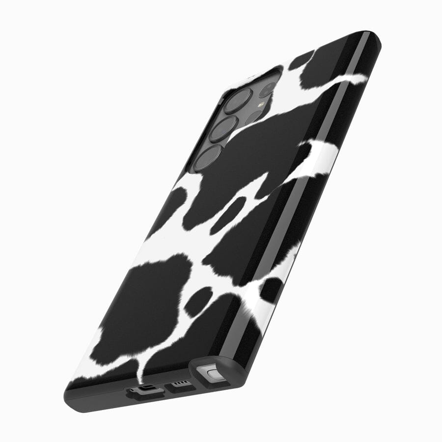 Casetry Current MOOd | Cow Print Samsung Case - view 4