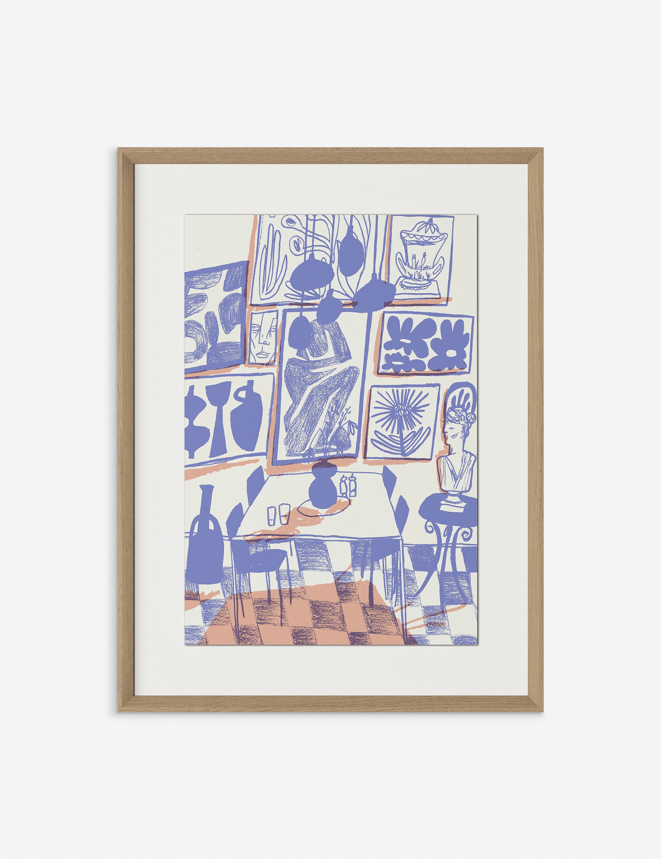 Lulu and Georgia Home Block — Haven Wall Art by Chloe Watts