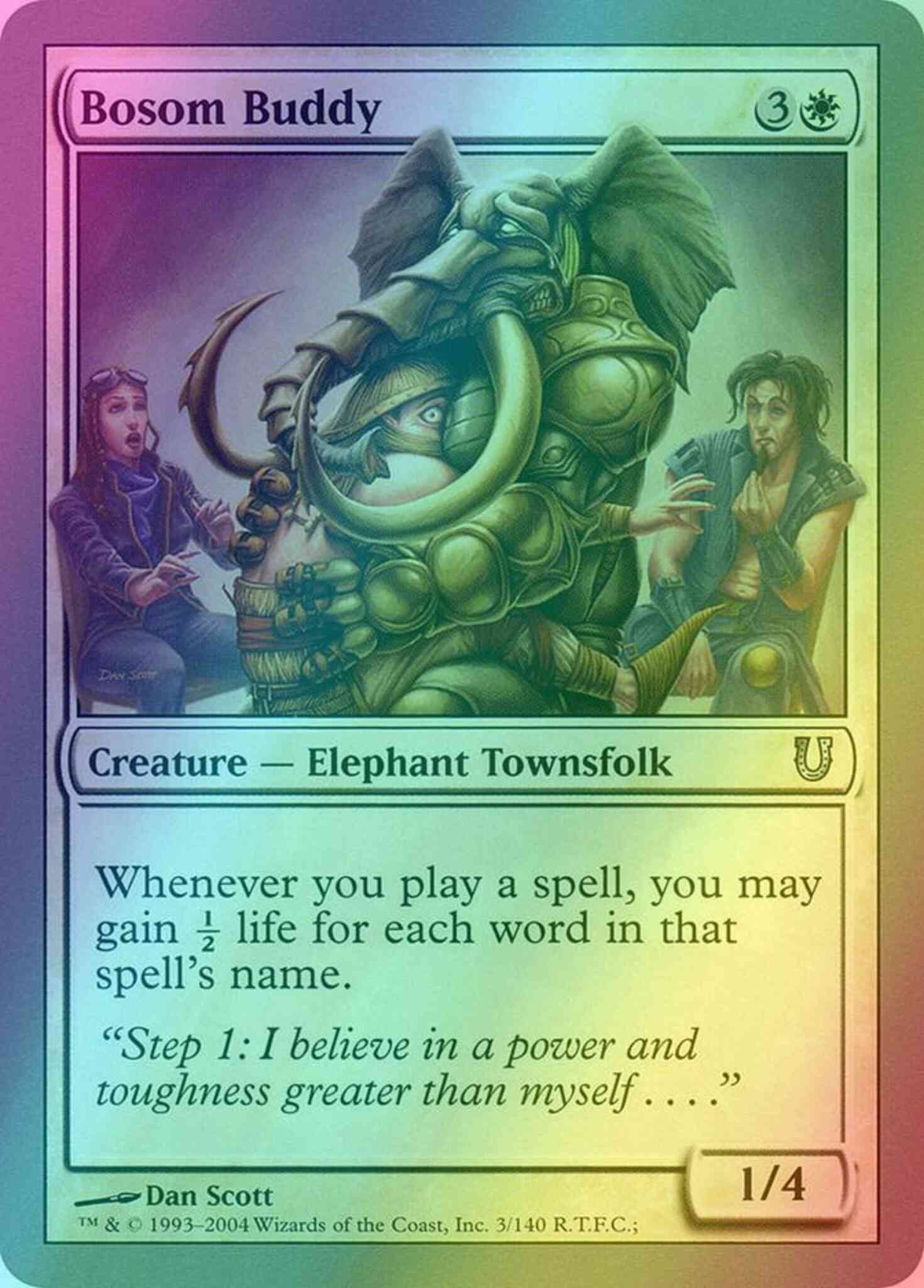 Bosom buddy 3 – Magic Bosom Buddy [3] [Unhinged] [Foil]