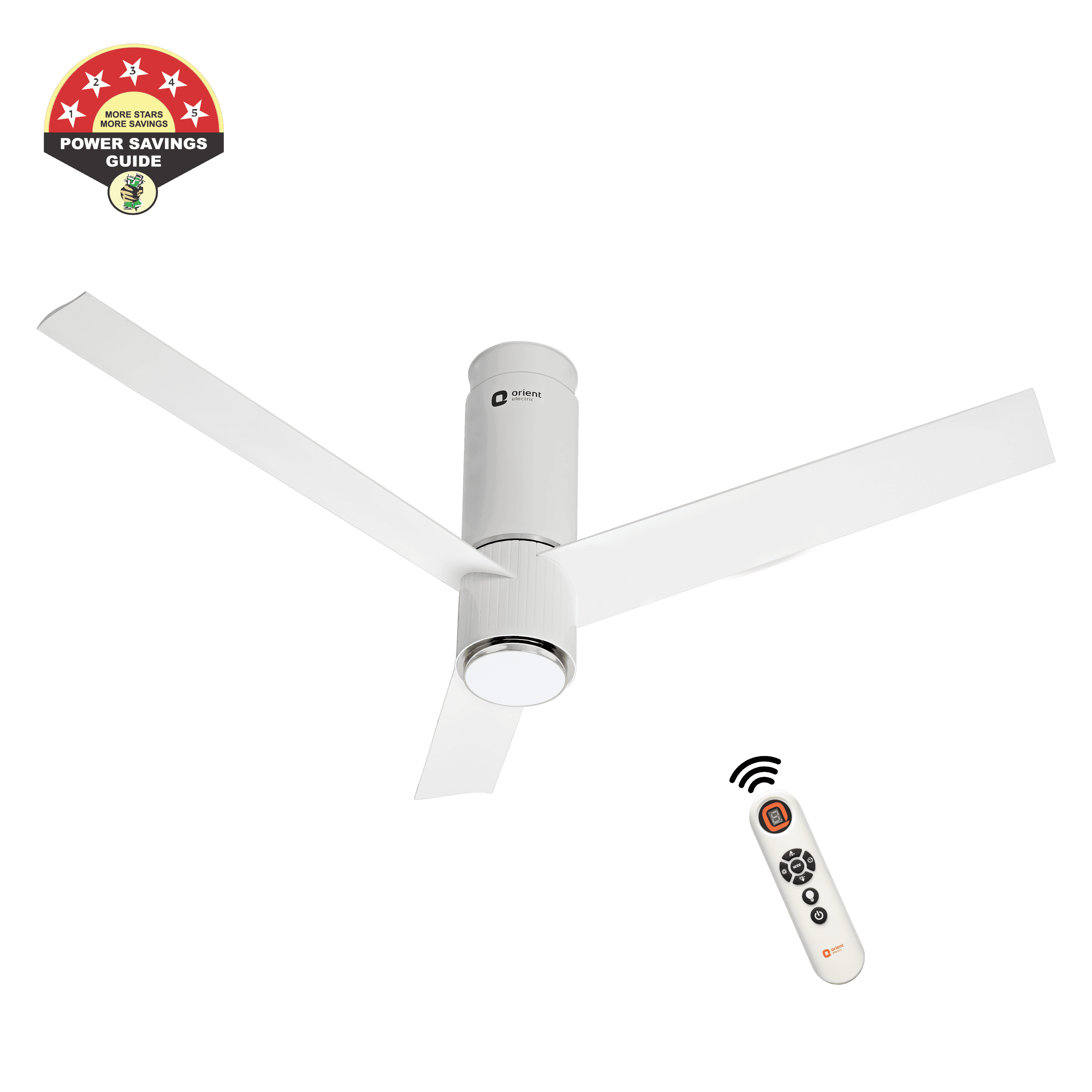 orientelectric Aeroslim with IoT, Remote & 3CCT Underlight BLDC PRO Smart Ceiling Fan - view 22