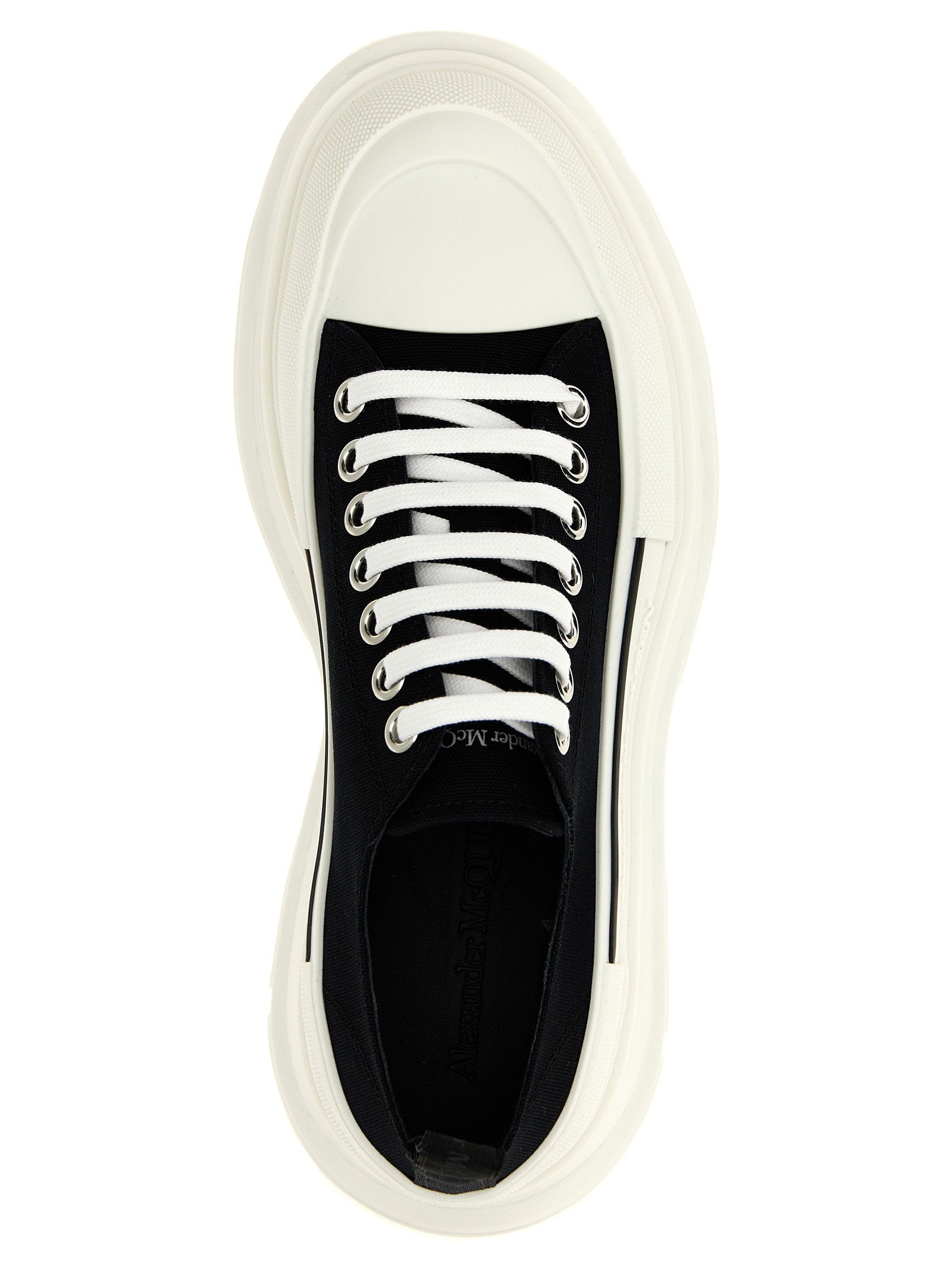 Alexander McQueen Canvas Sack Sneakers – 100% cotton - view 4