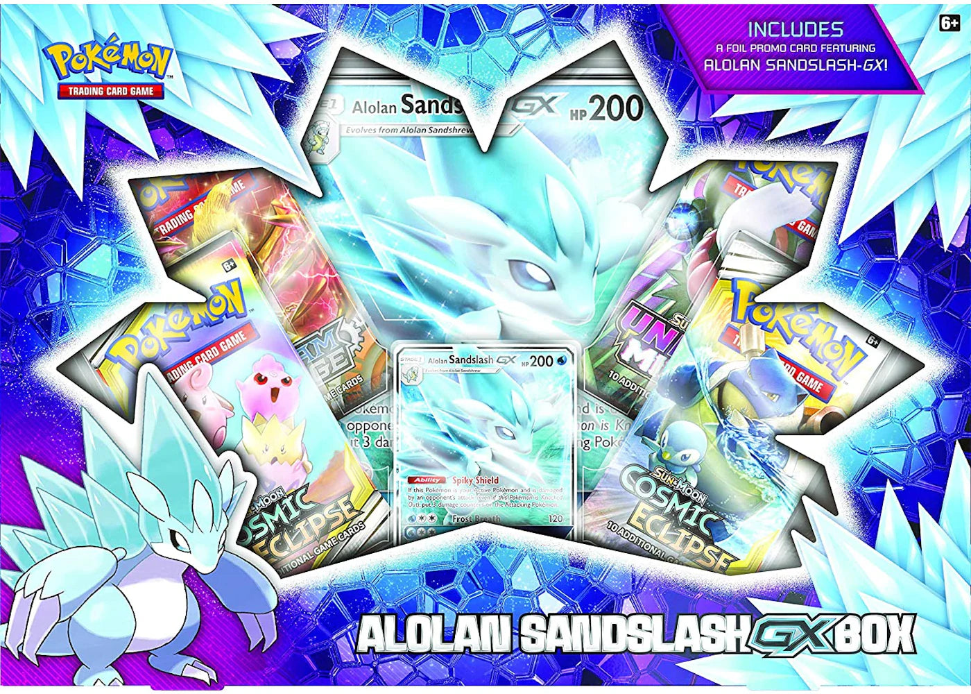 Pokémon 2020 Pokemon TCG Alolan Sandslash GX Box