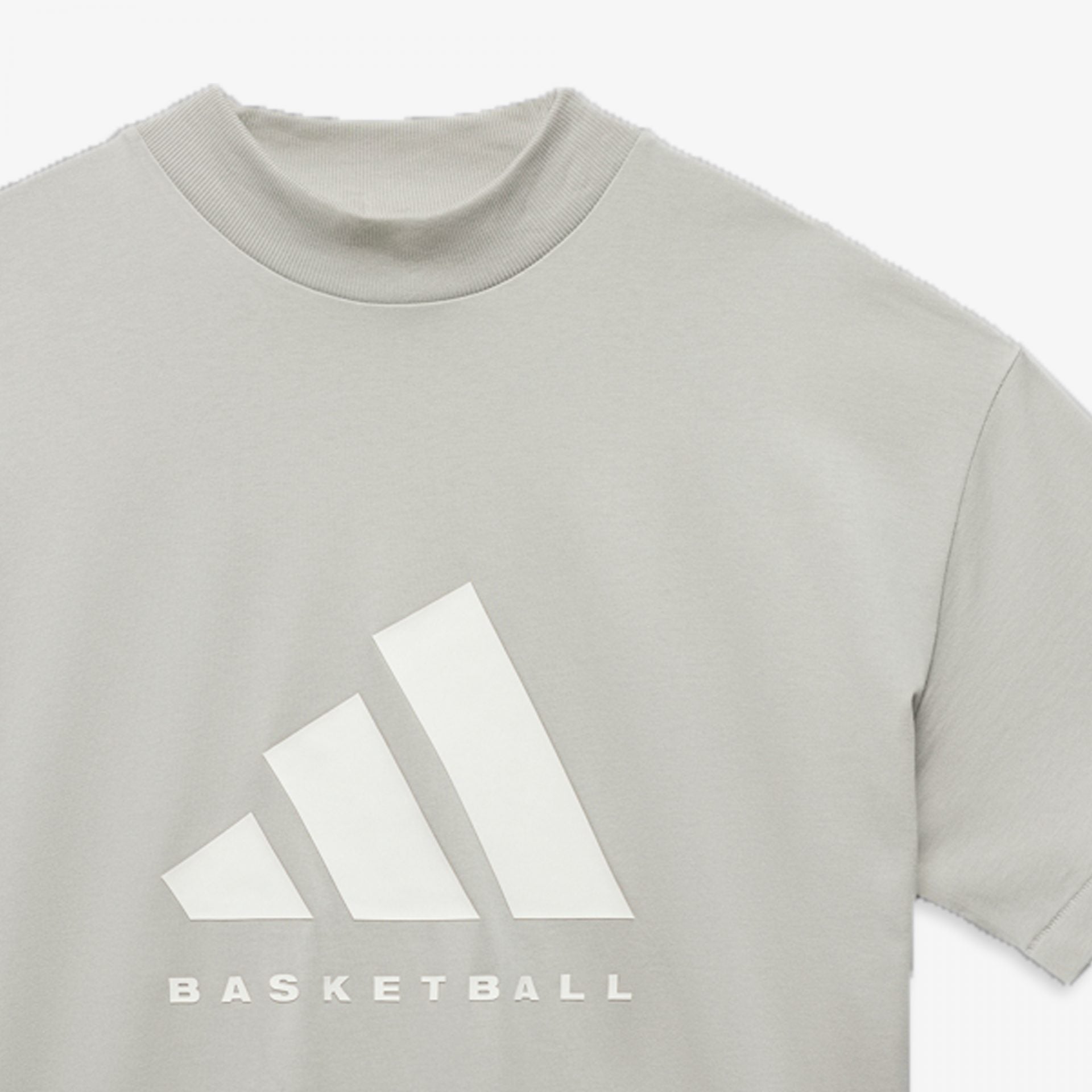 Adidas | BASKETBALL TEE { METAL GREY