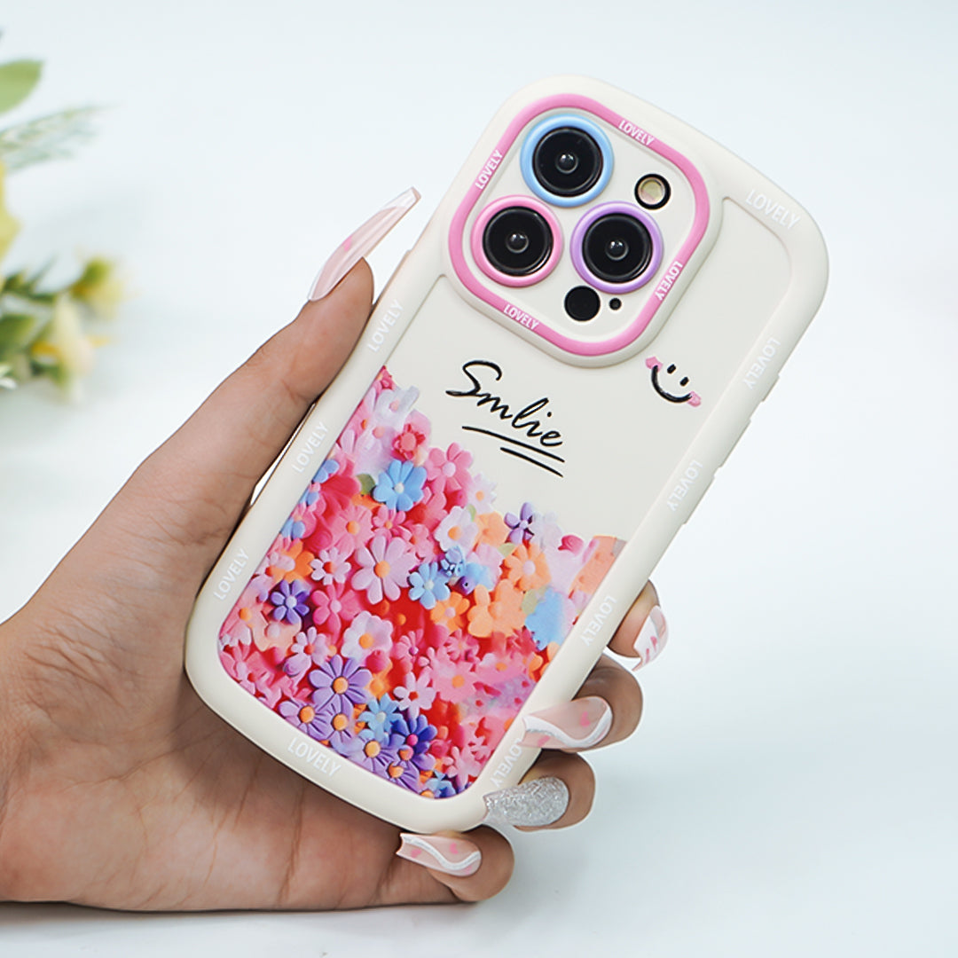 Peeperly Charming Floral Bloom Smile Case – No Color