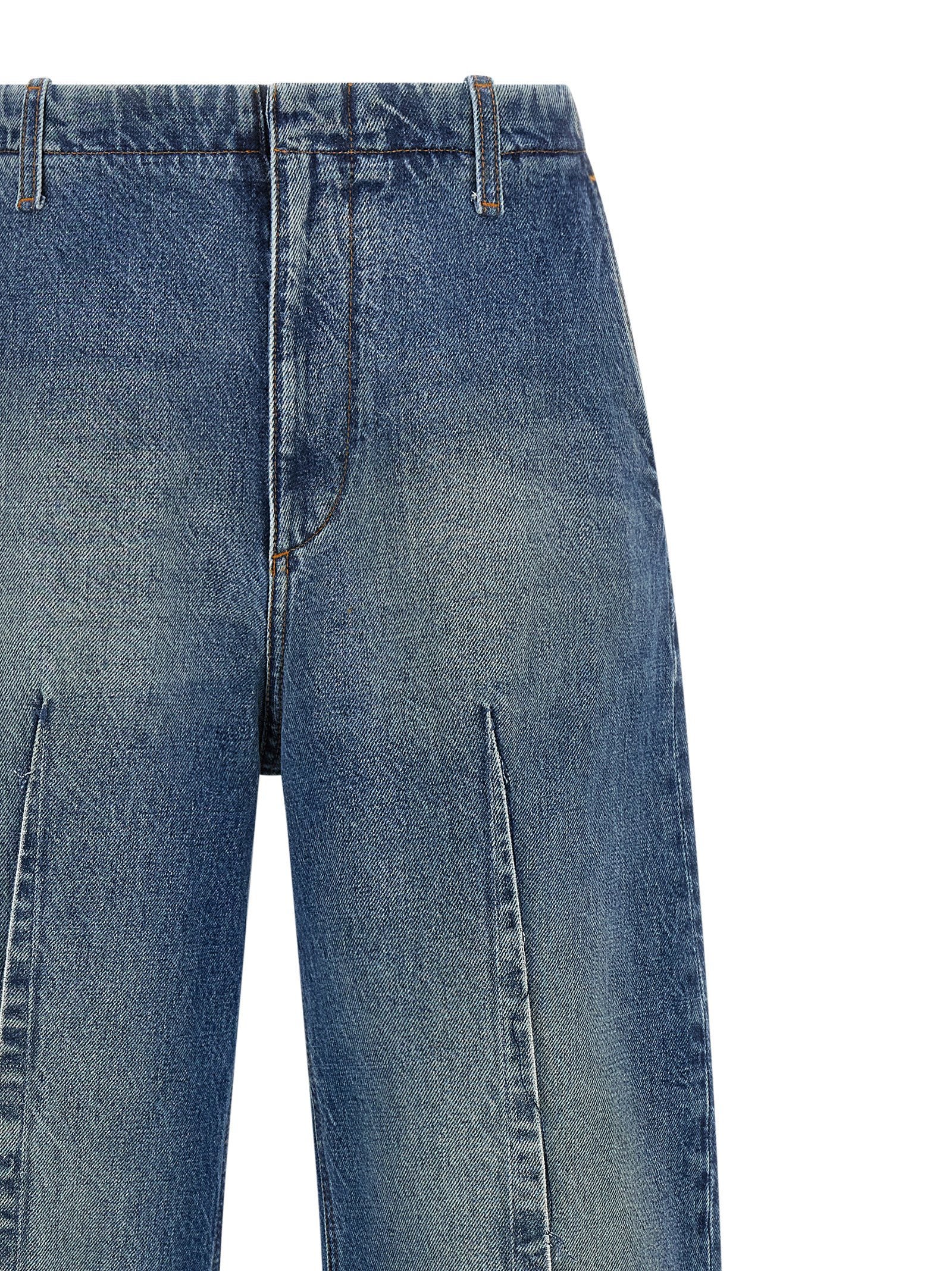 Mm6 Maison Margiela Vertical Pinch Jeans – 100% cotton - view 3