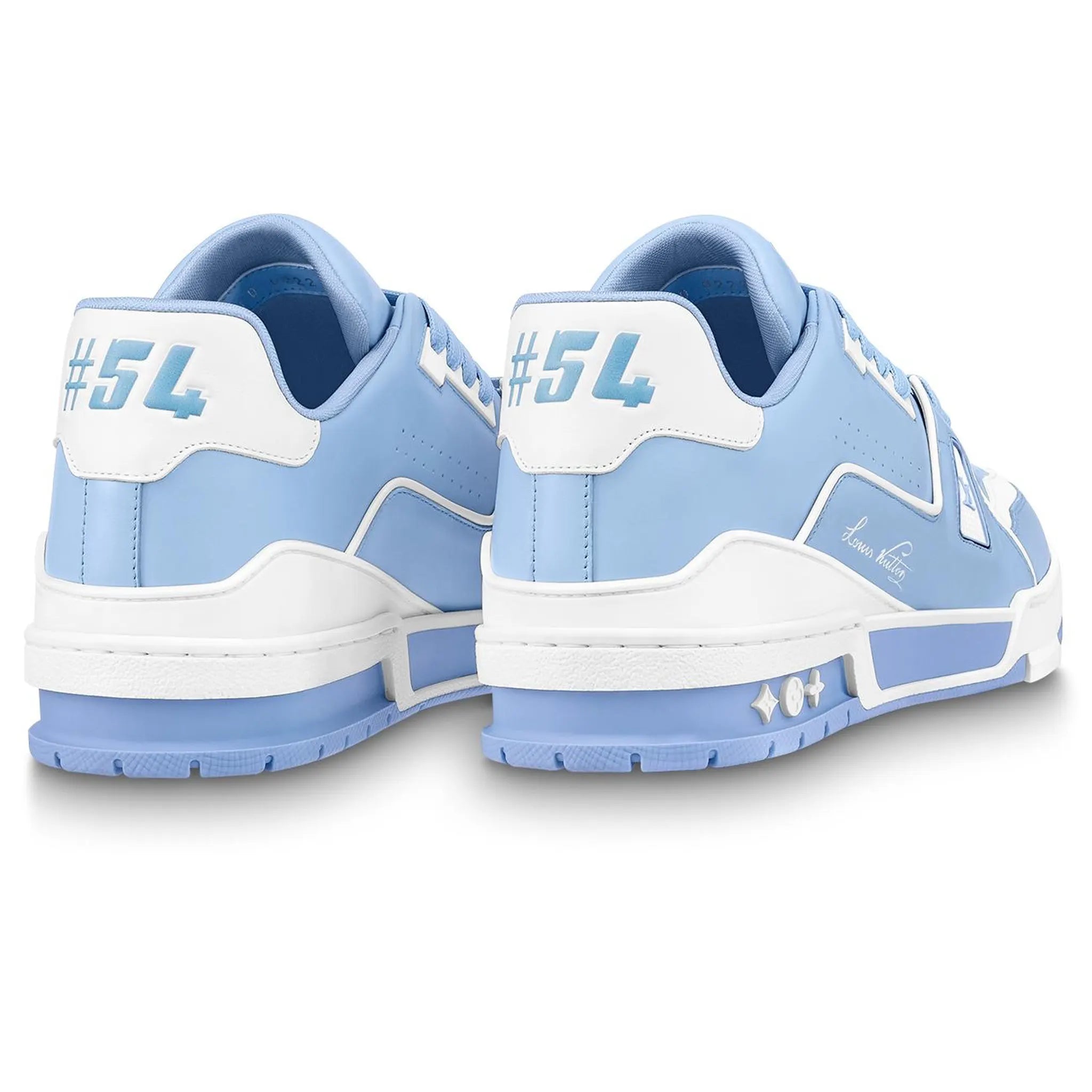 Louis Vuitton LV '54' Trainer Light Blue White Sneaker - view 2