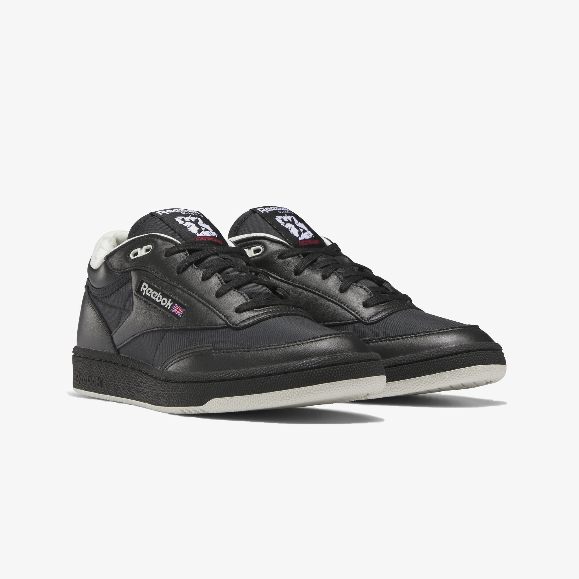 Reebok | CLUB C 85 MID II { CORE BLACK