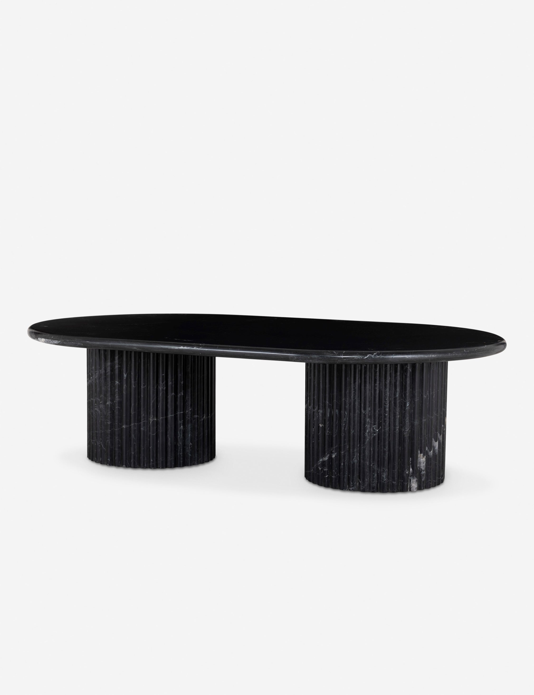 Lulu and Georgia Mercer Oval Coffee Table - view 2