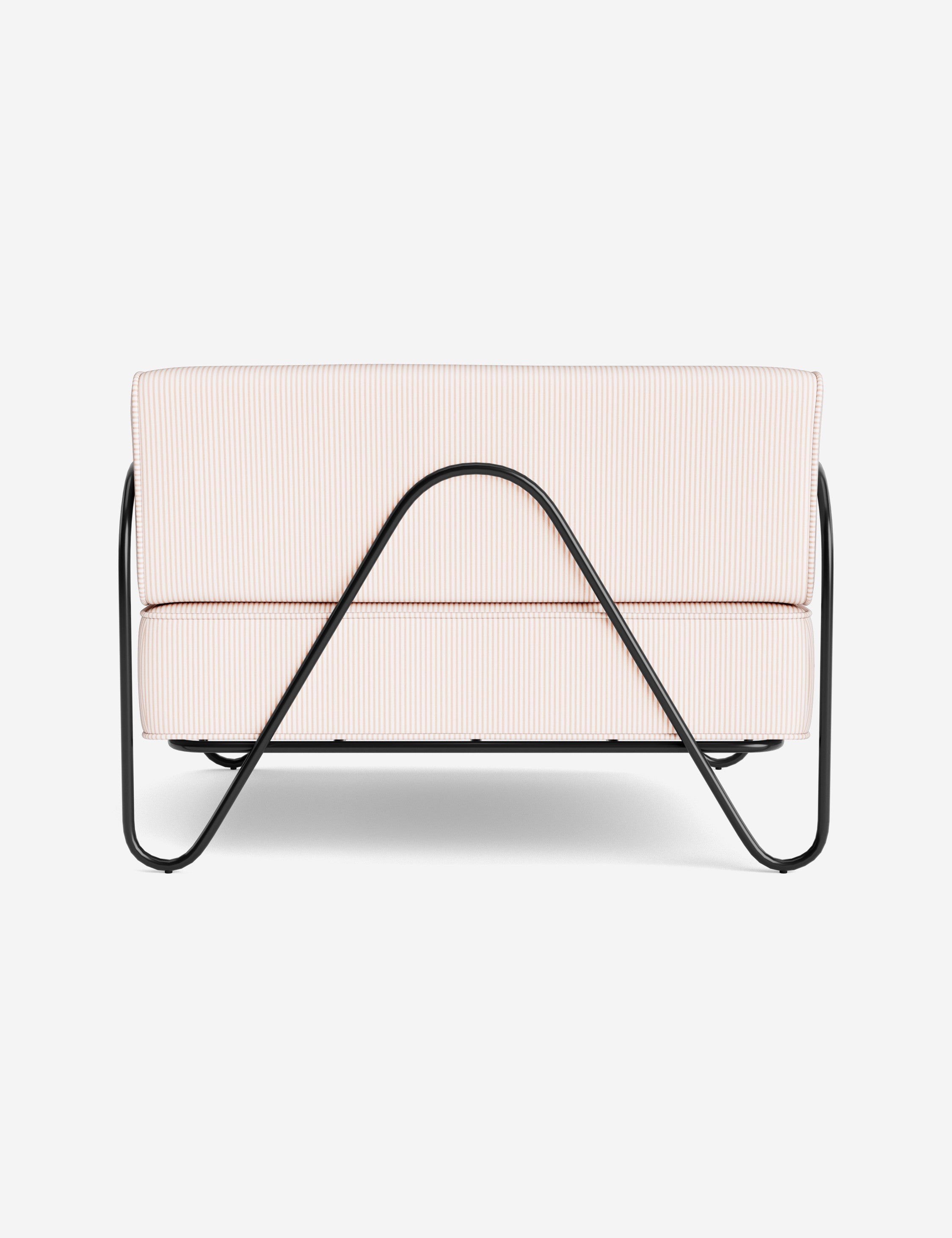 Lulu and Georgia Peggy Outdoor Accent Chair Cushion by Sarah Sherman Samuel - view 54