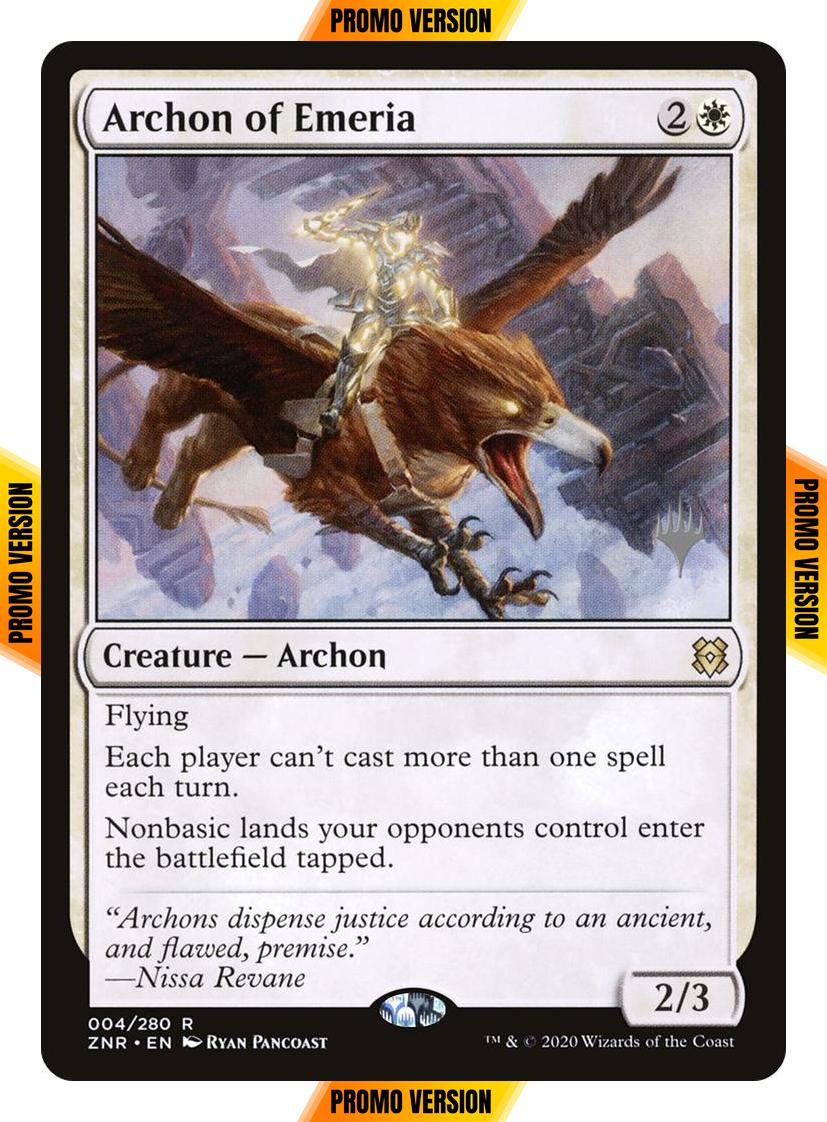 Magic Archon of Emeria [Promo Pack] [4p] [Zendikar Rising Promos] [Non-Foil]