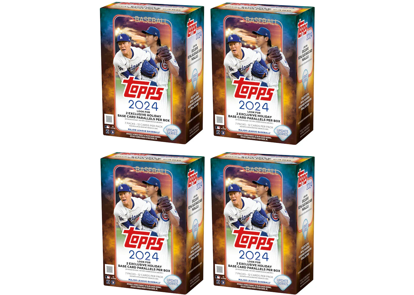 2024 Topps Update Series Baseball Value Box 6x Lot